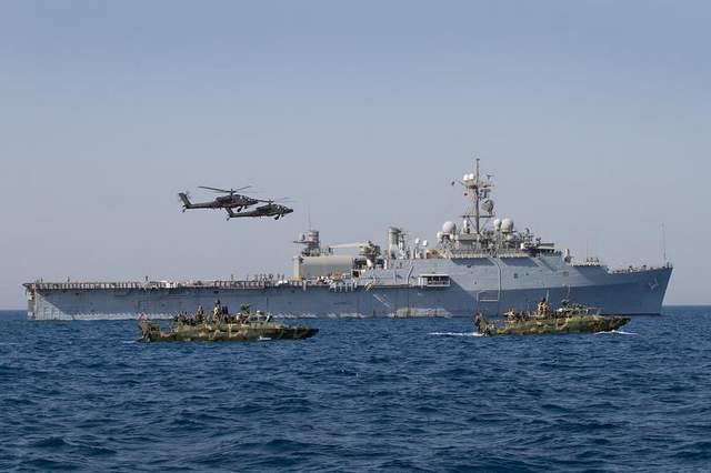 Iran seized a pair of riverine boats, like these shown in the Persian Gulf, and their 10 sailors on Jan. 12, 2016. They were released the next day.