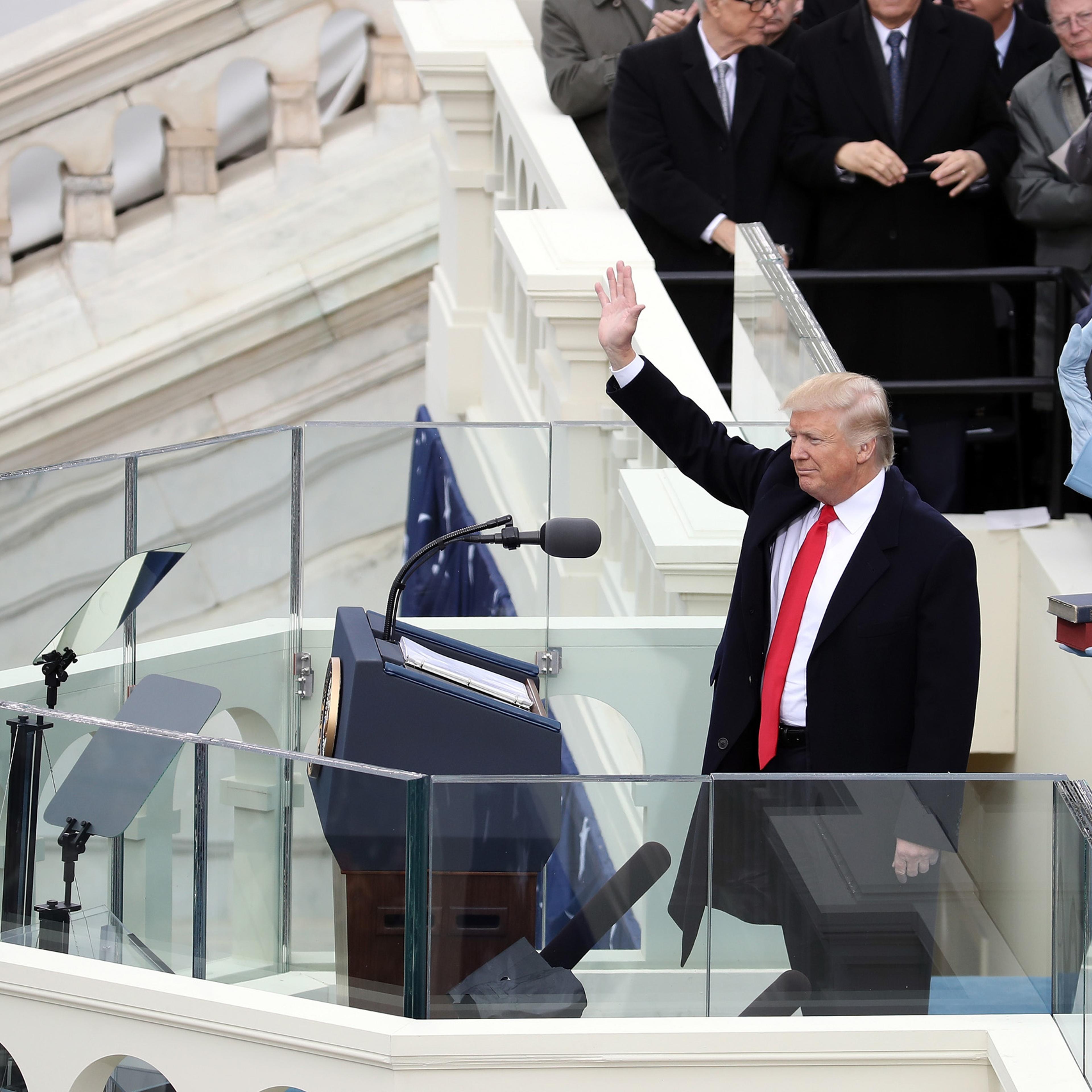 Donald Trump Is Sworn In As 45th President Of The United States