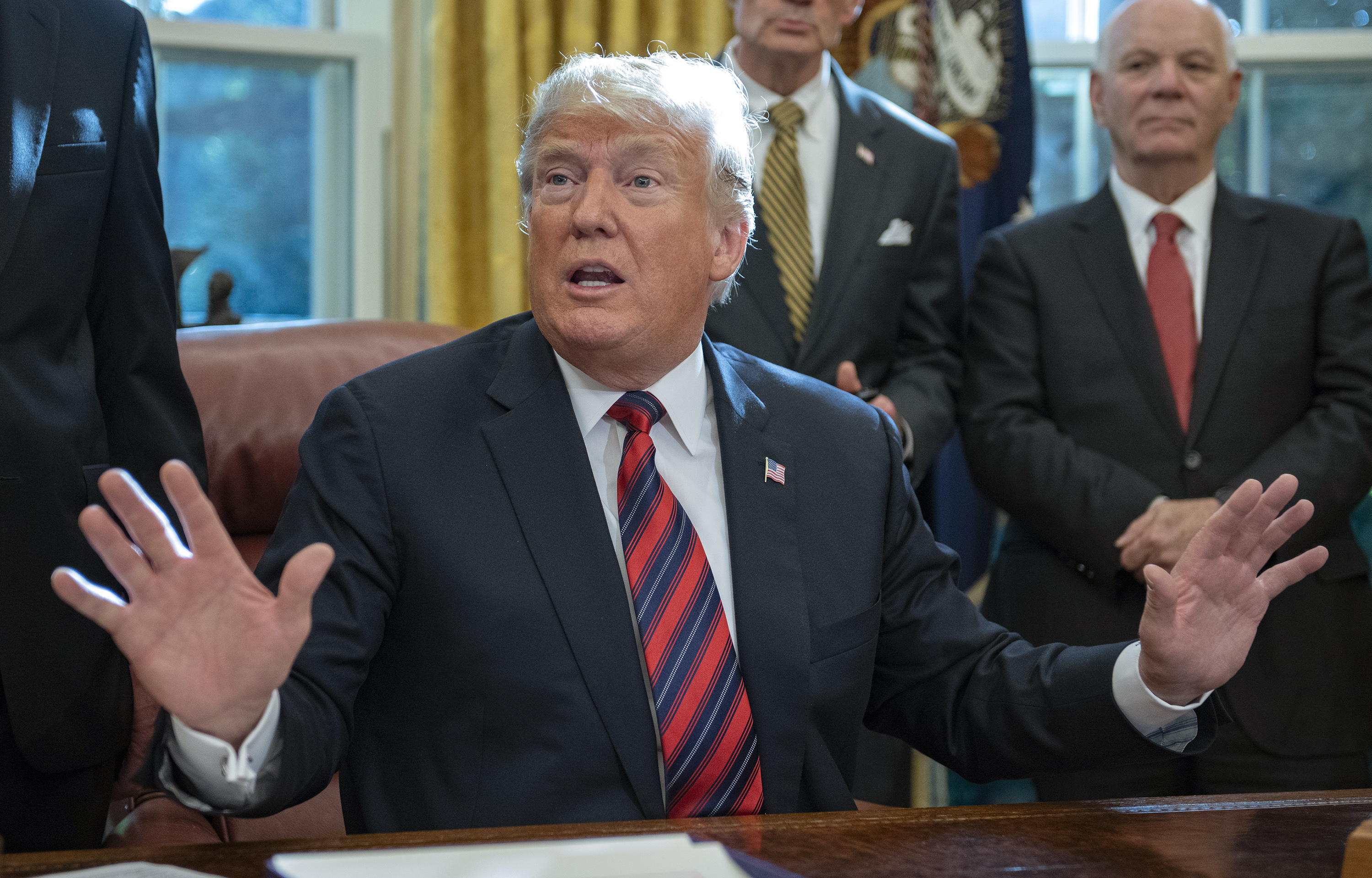 President Donald Trump Signs S.3021