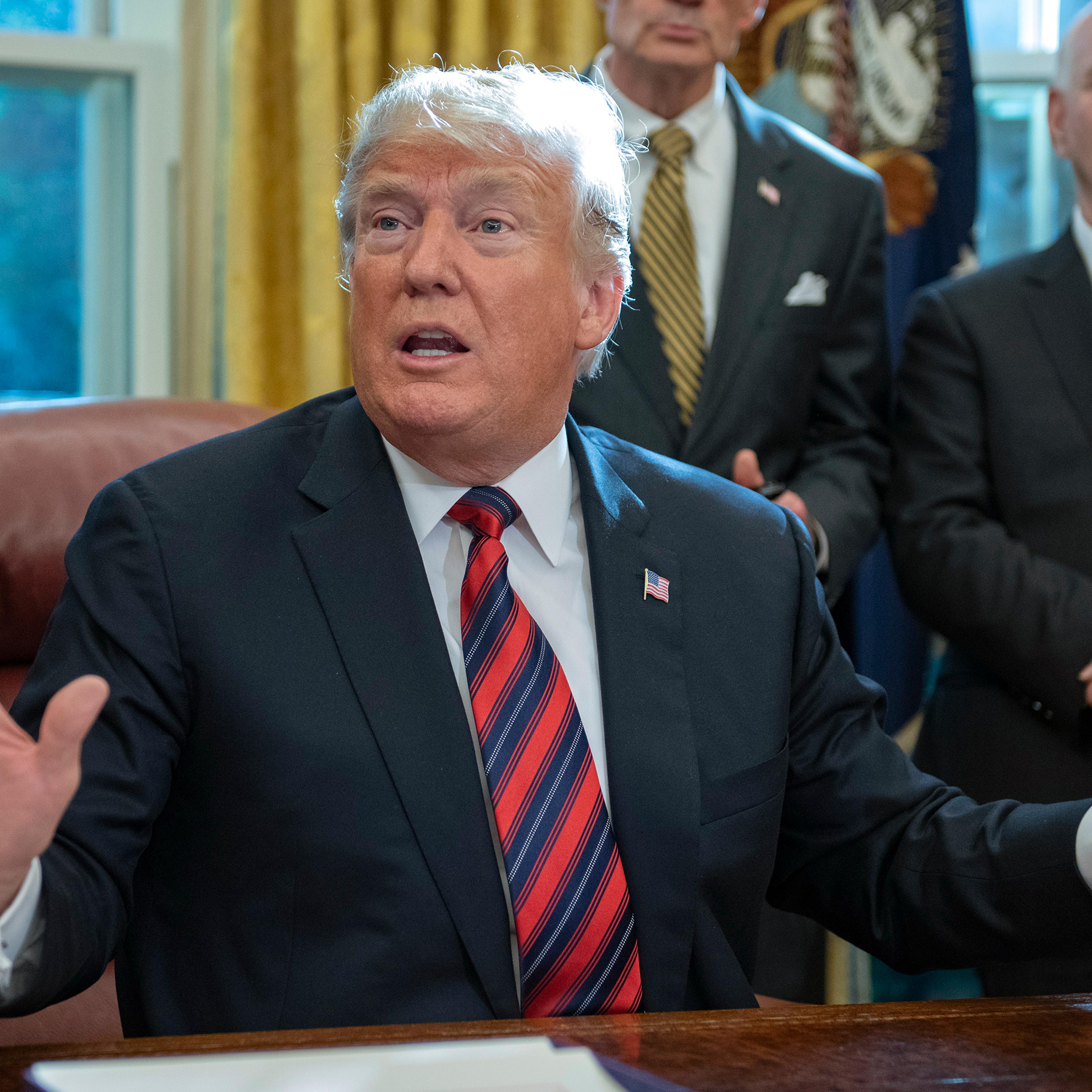 President Donald Trump Signs S.3021