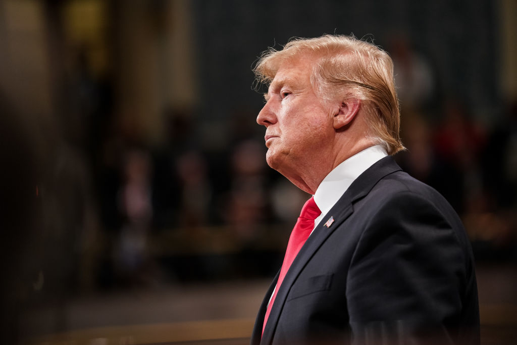 President Trump Delivers State Of The Union Address To Joint Session Of Congress