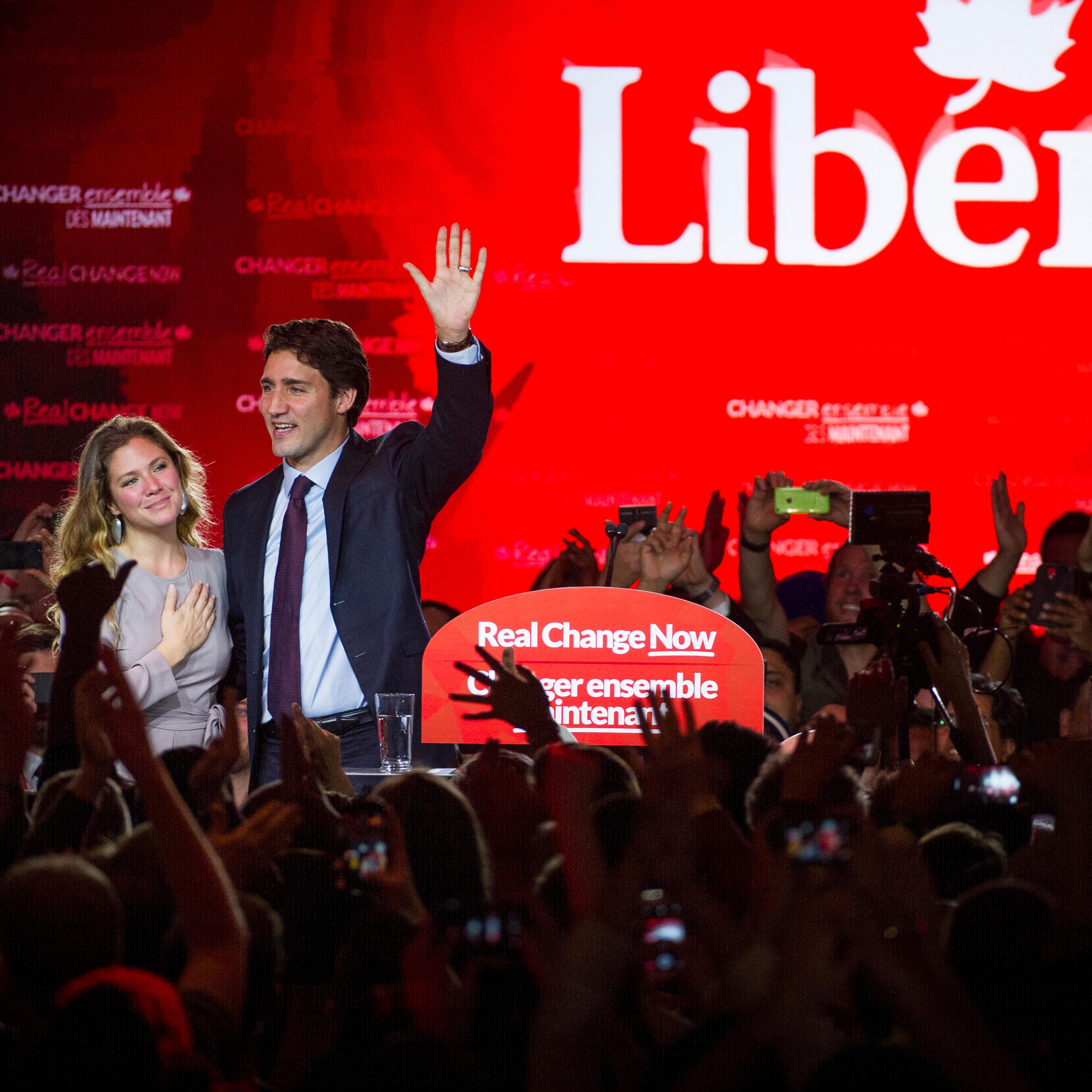 Inside The Liberal Party of Canada Leader Justin Trudeau Camp On Election Night