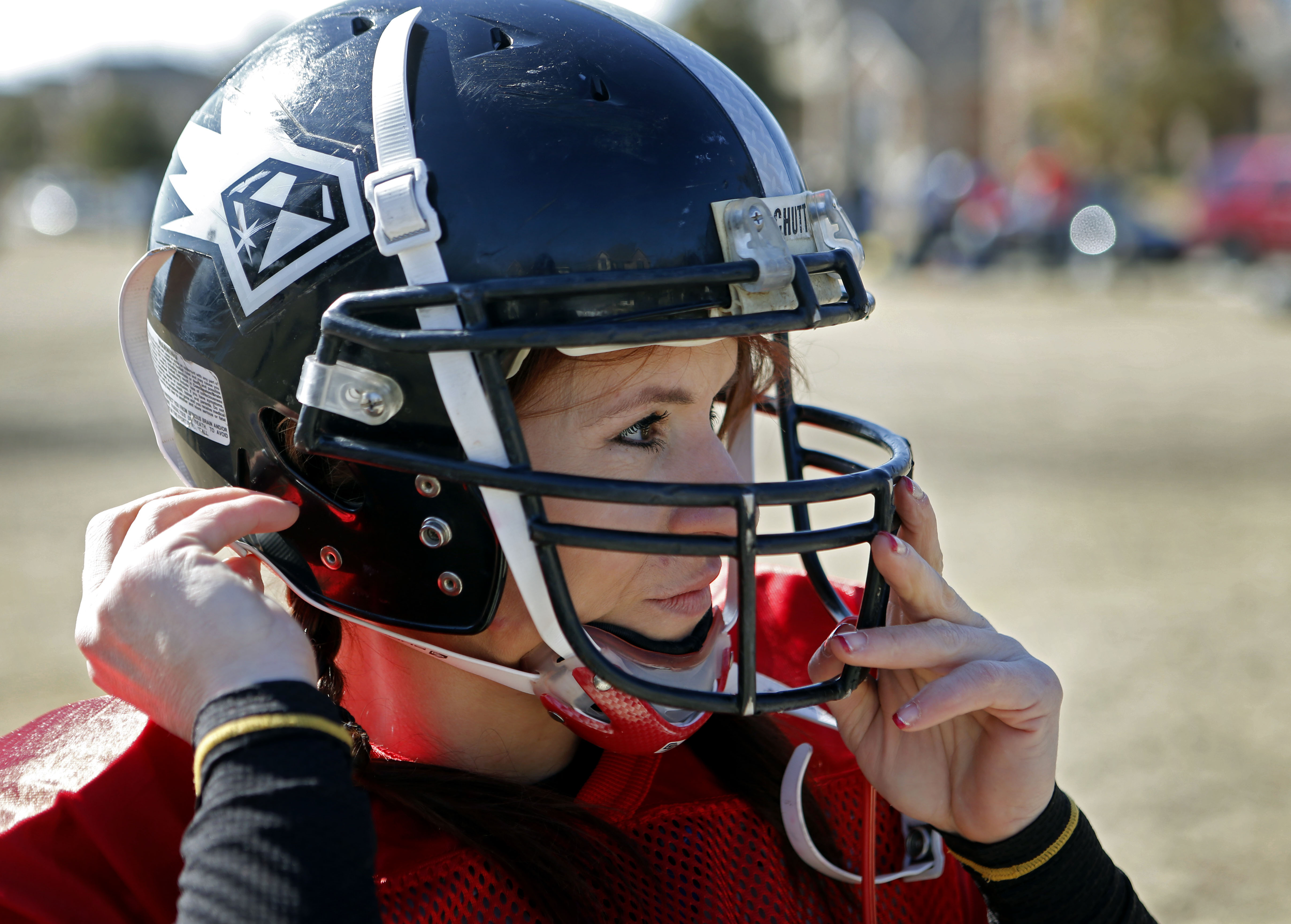 Cardinals Female Coach Football