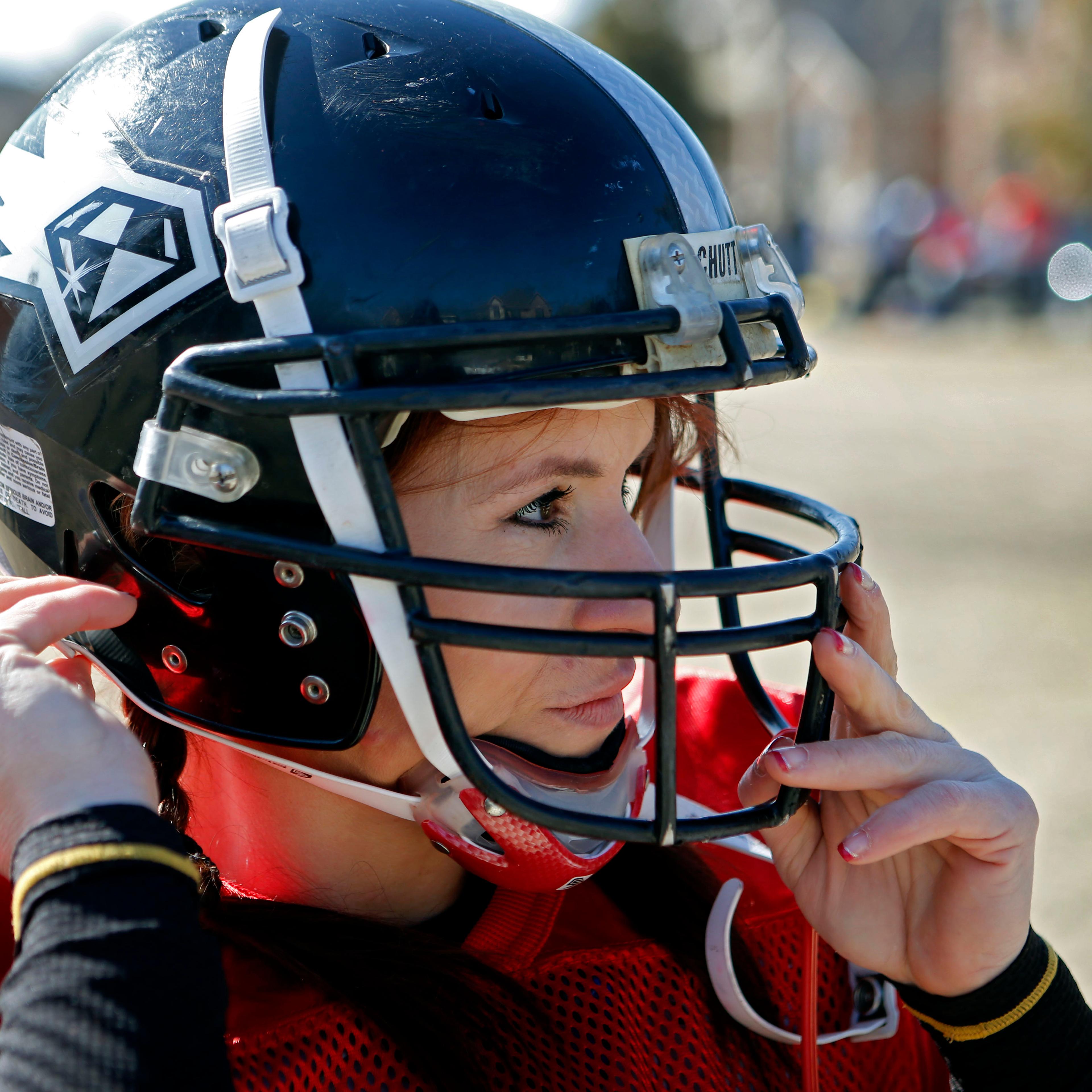 Cardinals Female Coach Football