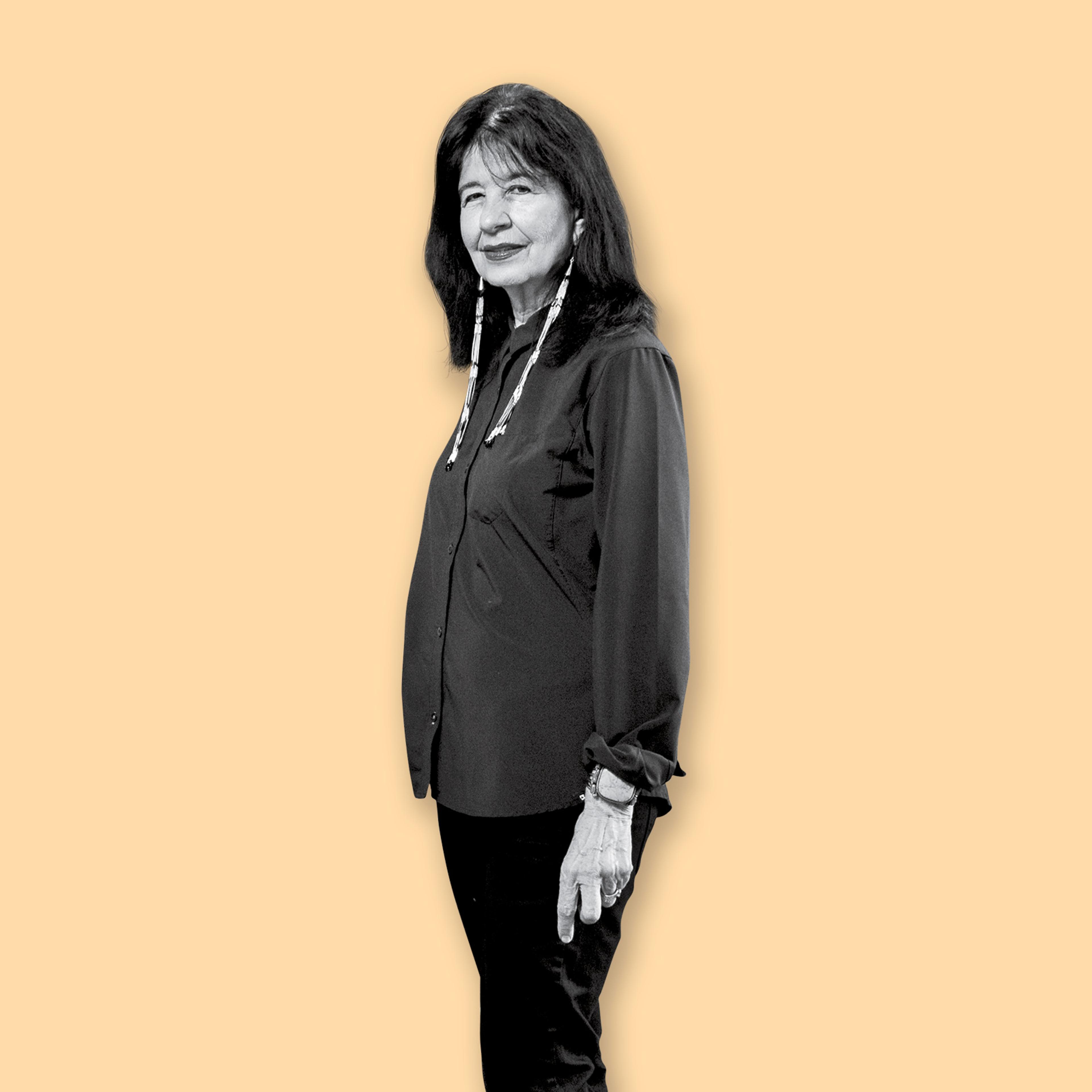 “We need something to counter the hate speech, the divisiveness, and it’s possible with poetry,” says Joy Harjo, the first Native American U.S. poet laureate.