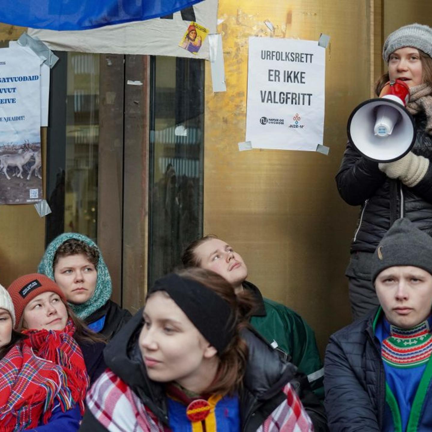 Greta-Norway-protest