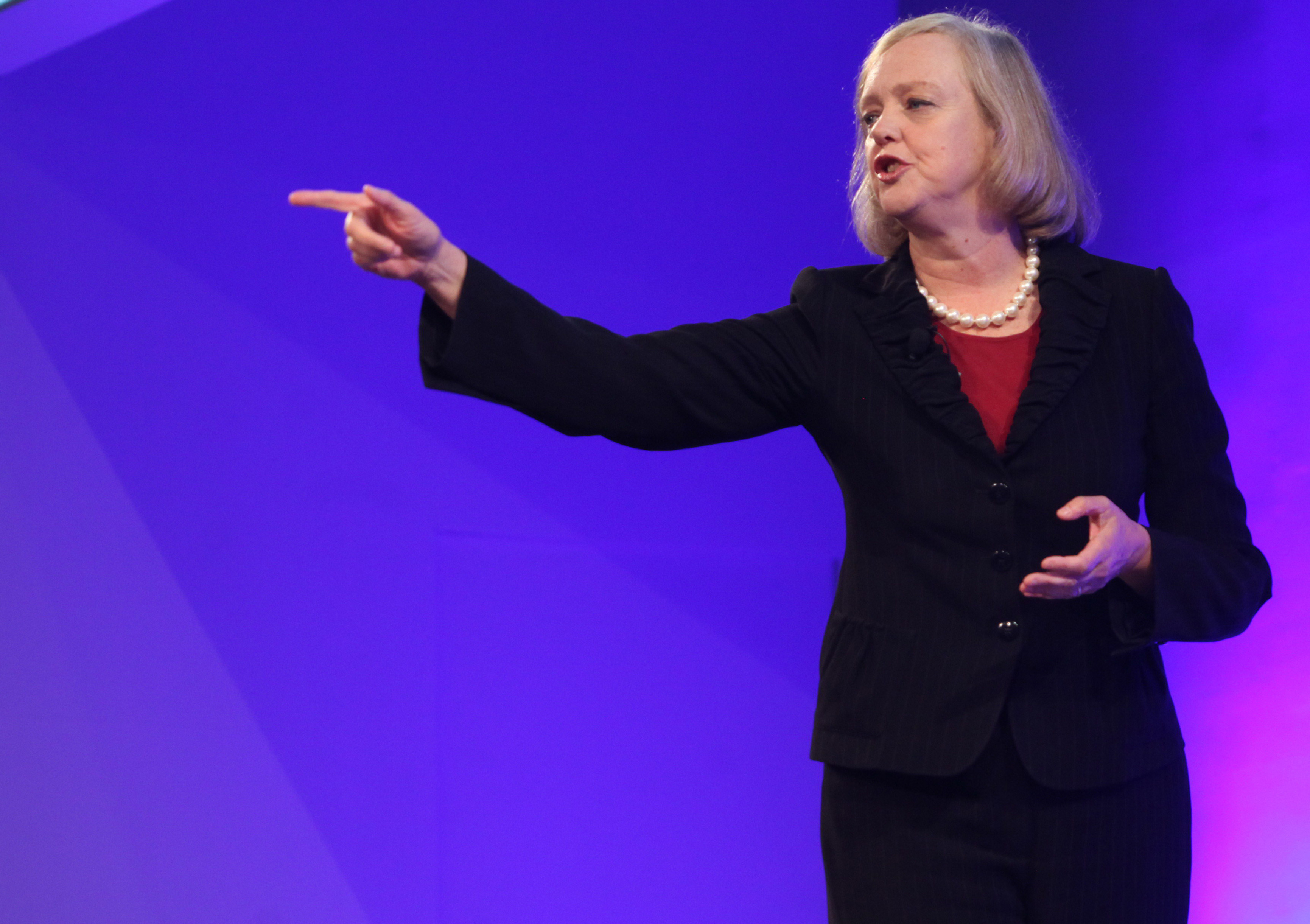 HP CEO Meg Whitman Visits China