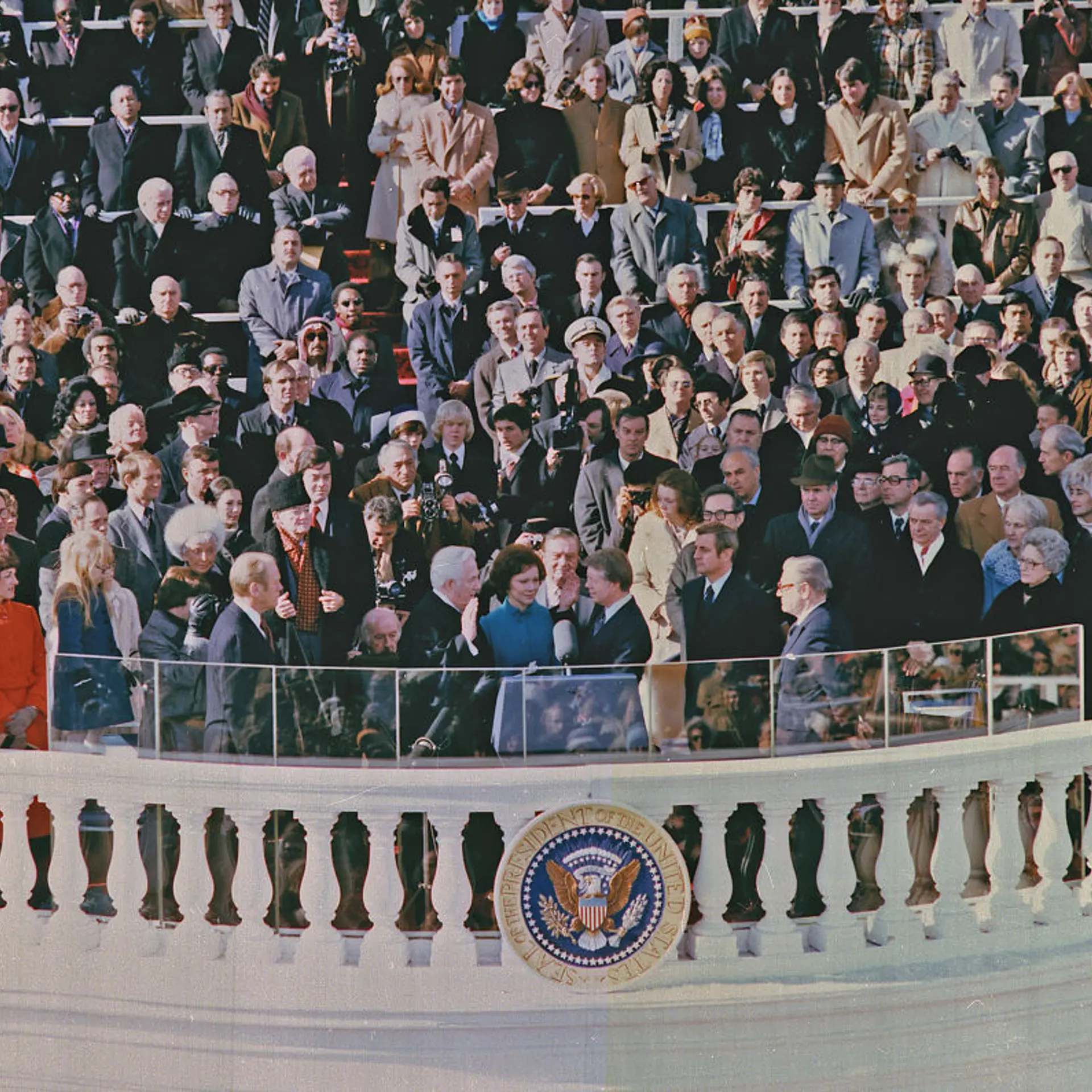 Jimmy Carter's inauguration on January 20, 1977