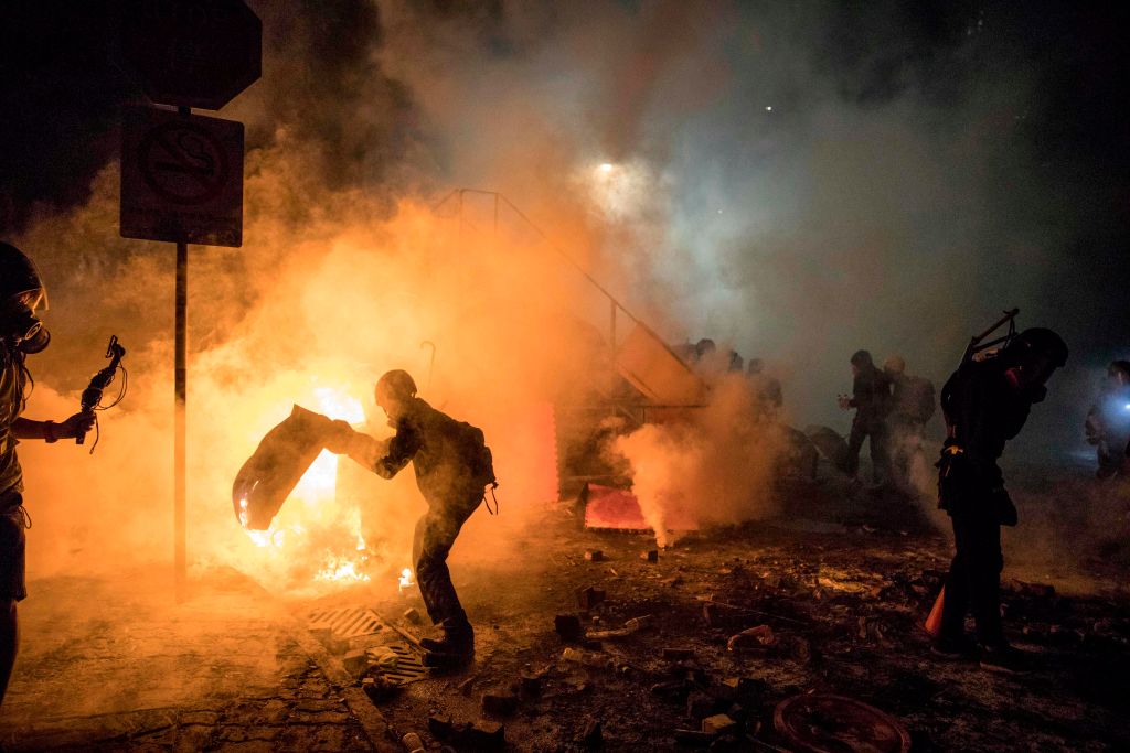 HONG KONG-CHINA-POLITICS-UNREST