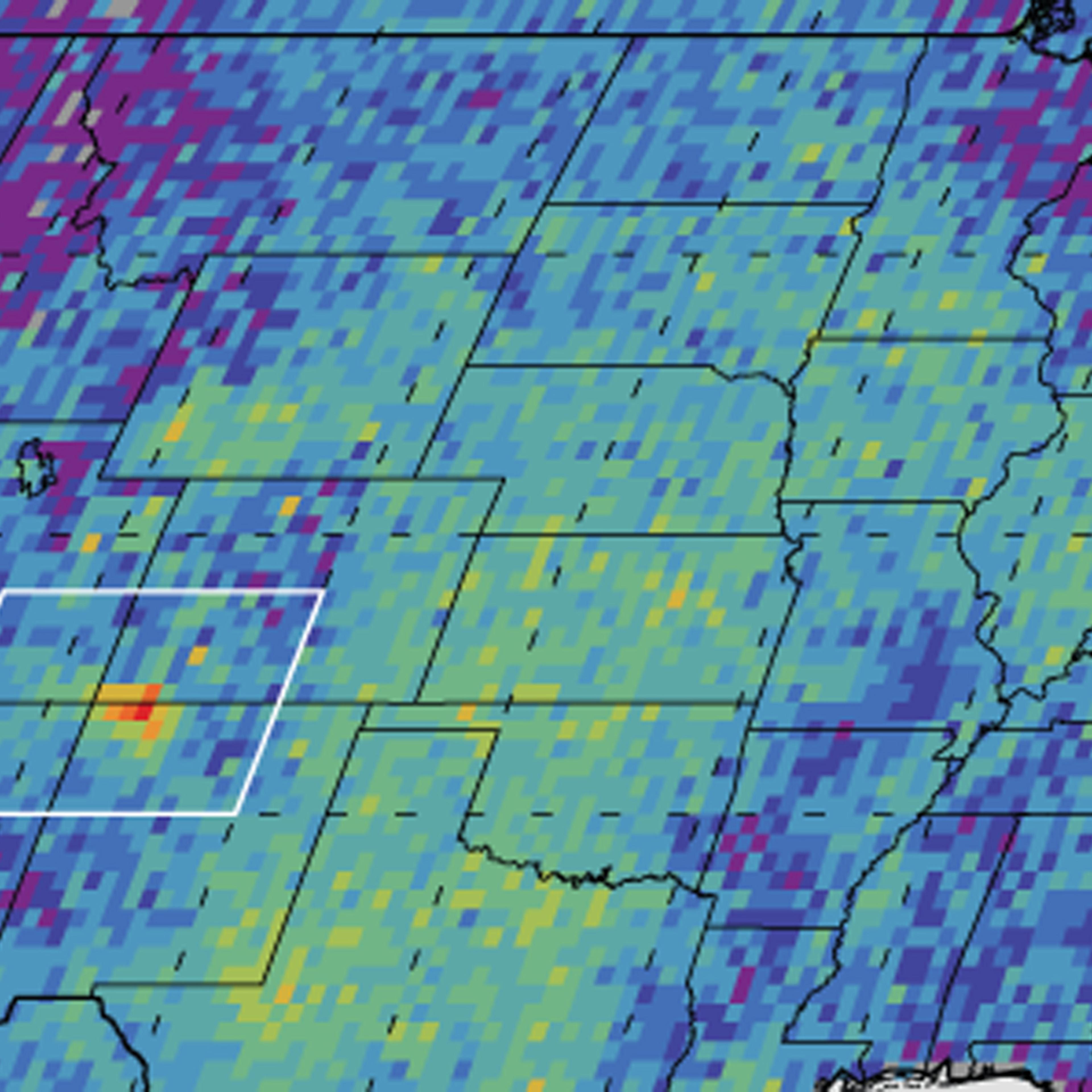 Methane Hot Spot