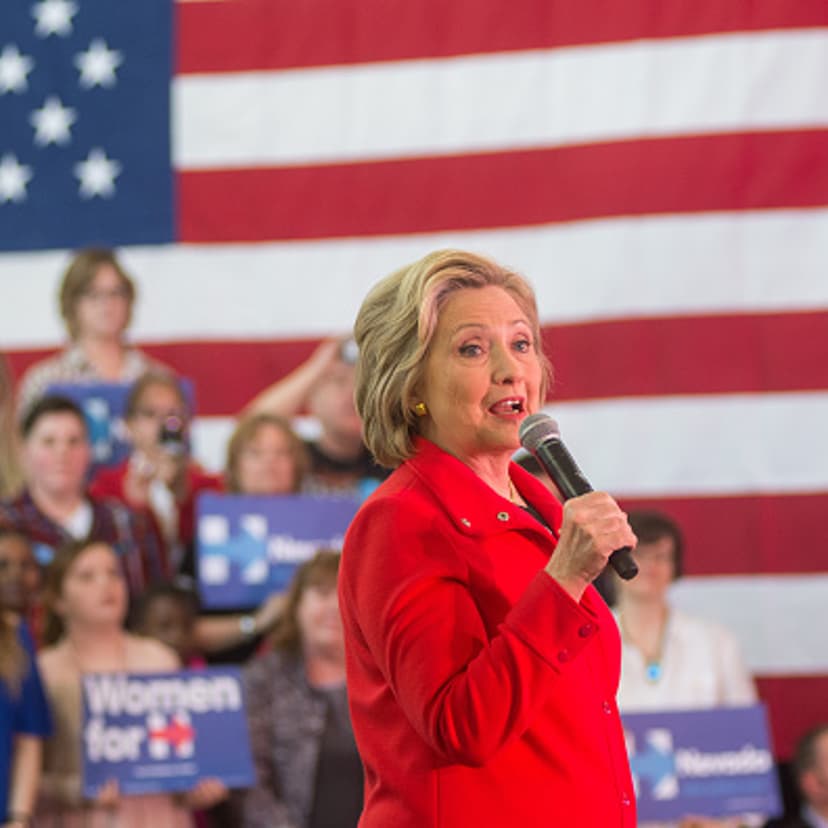 Democratic Presidential Candidate Hillary Clinton Campaigns In Reno Ahead Of State's Democratic Caucus