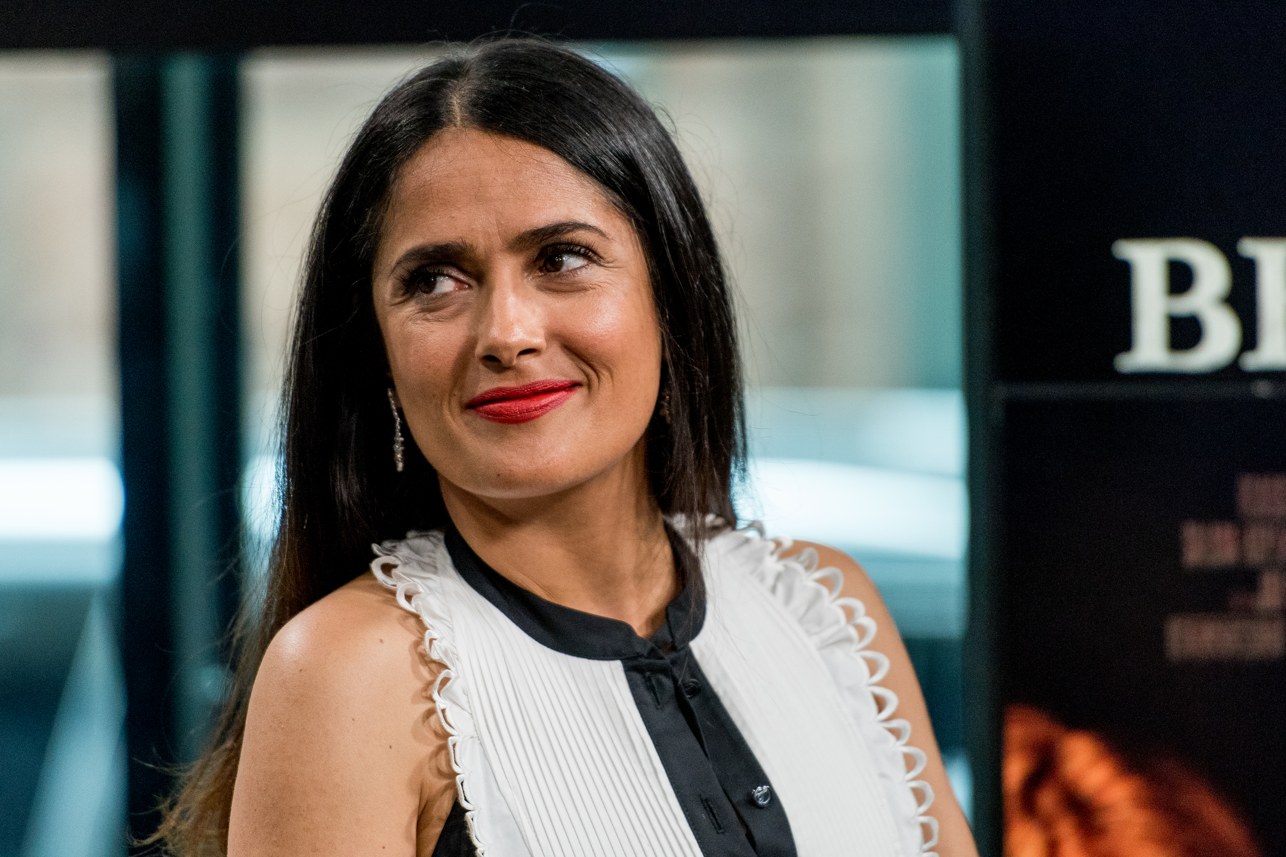 Build Presents Miguel Arteta, Salma Hayek and John Lithgow Discussing "Beatriz At Dinner"