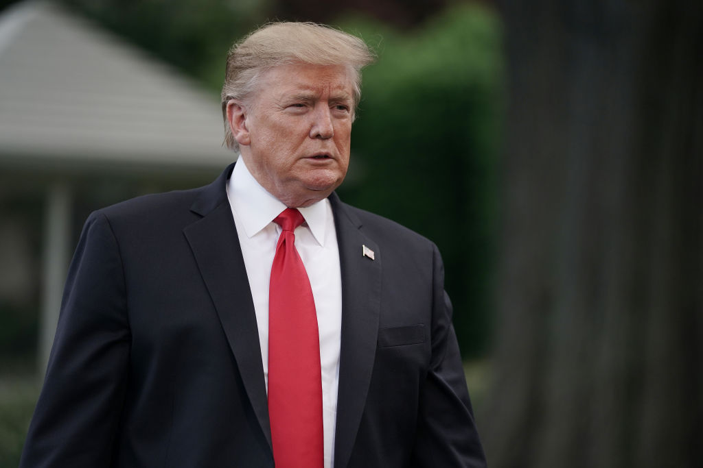 President Donald Trump Departs White House For Pennsylvania MAGA Rally