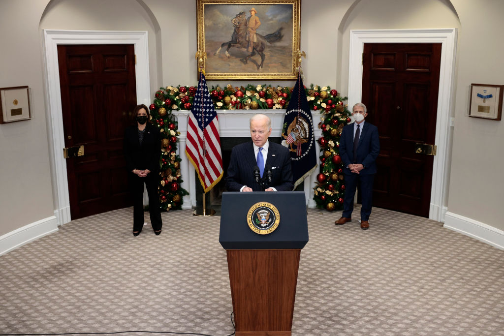 President Biden Provides Update On Omicron Coronavirus Variant