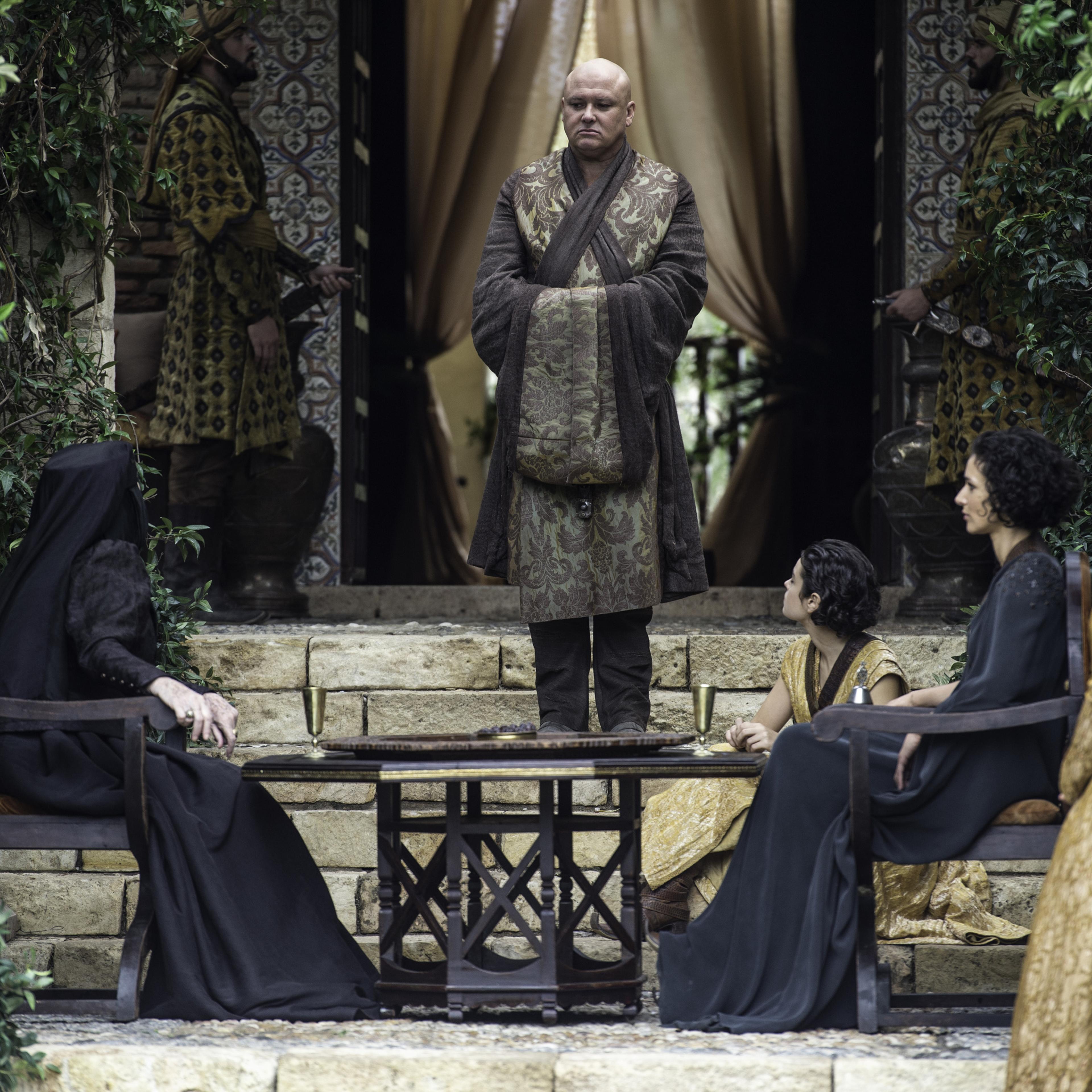 Conleth Hill as Varys in Game of Thrones