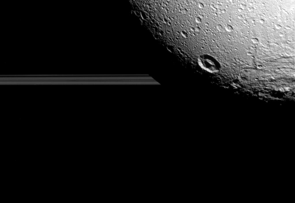 Cassini Saturn Moon Dione Final Flyby Photos