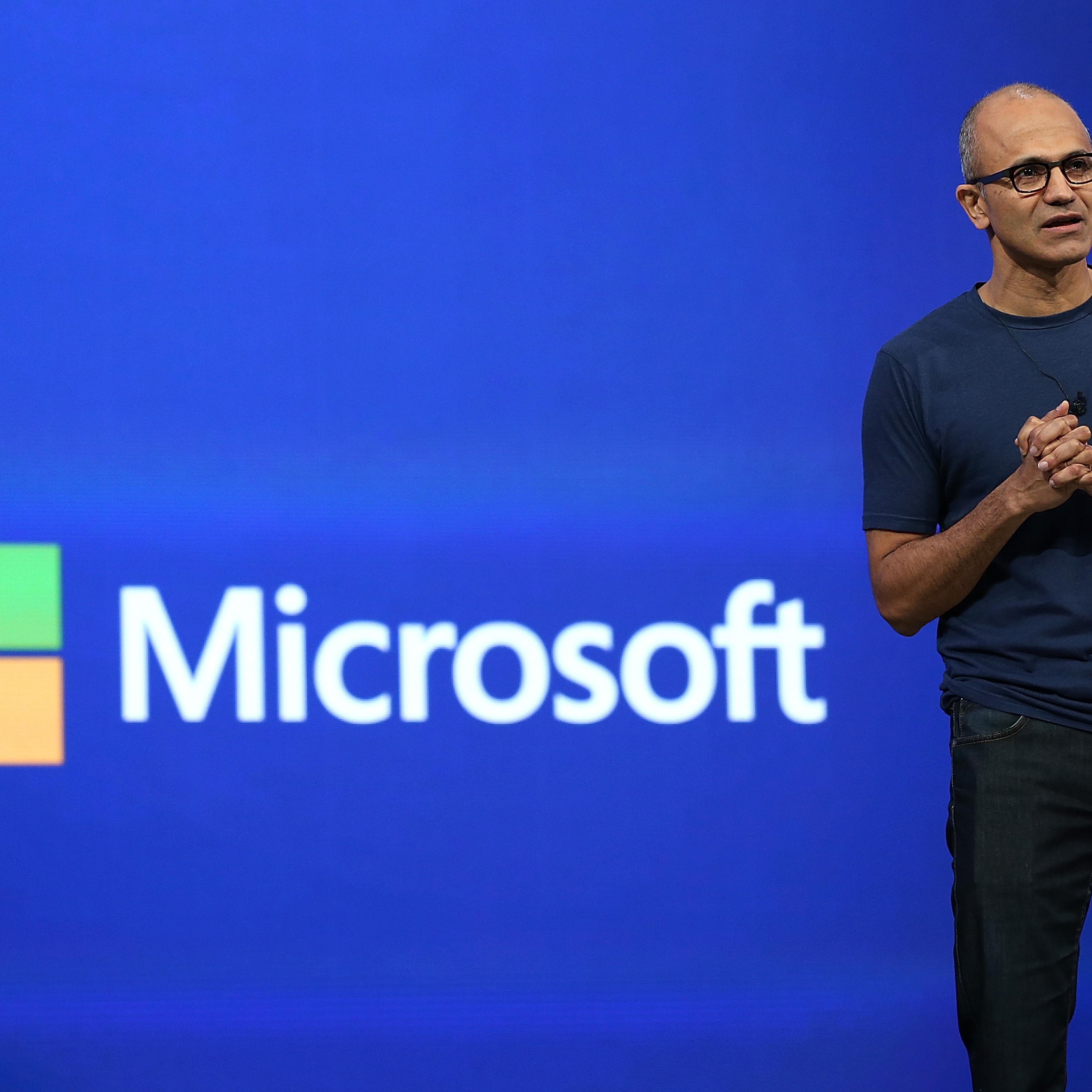 Satya Nadella Delivers Opening Keynote At Microsoft Build Conference