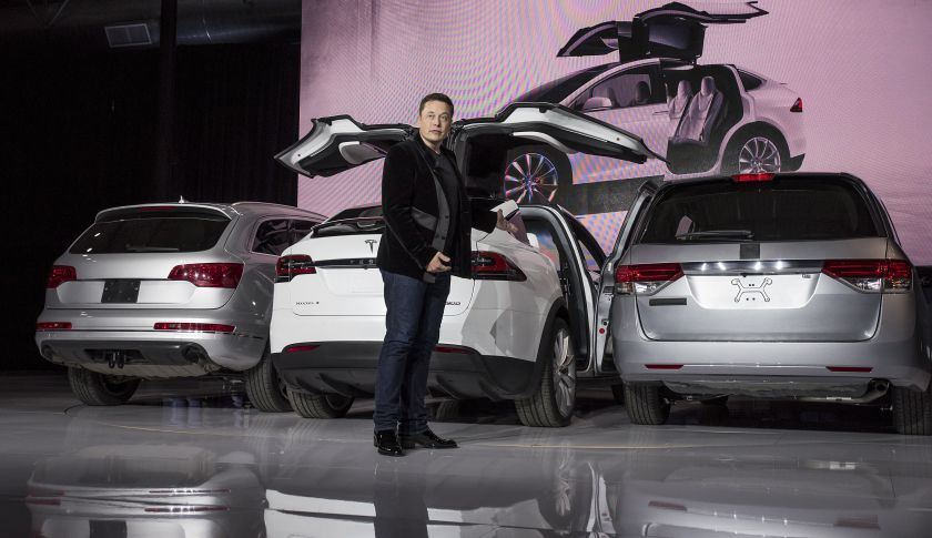 Tesla Motors Inc. Model X SUV Reveal
