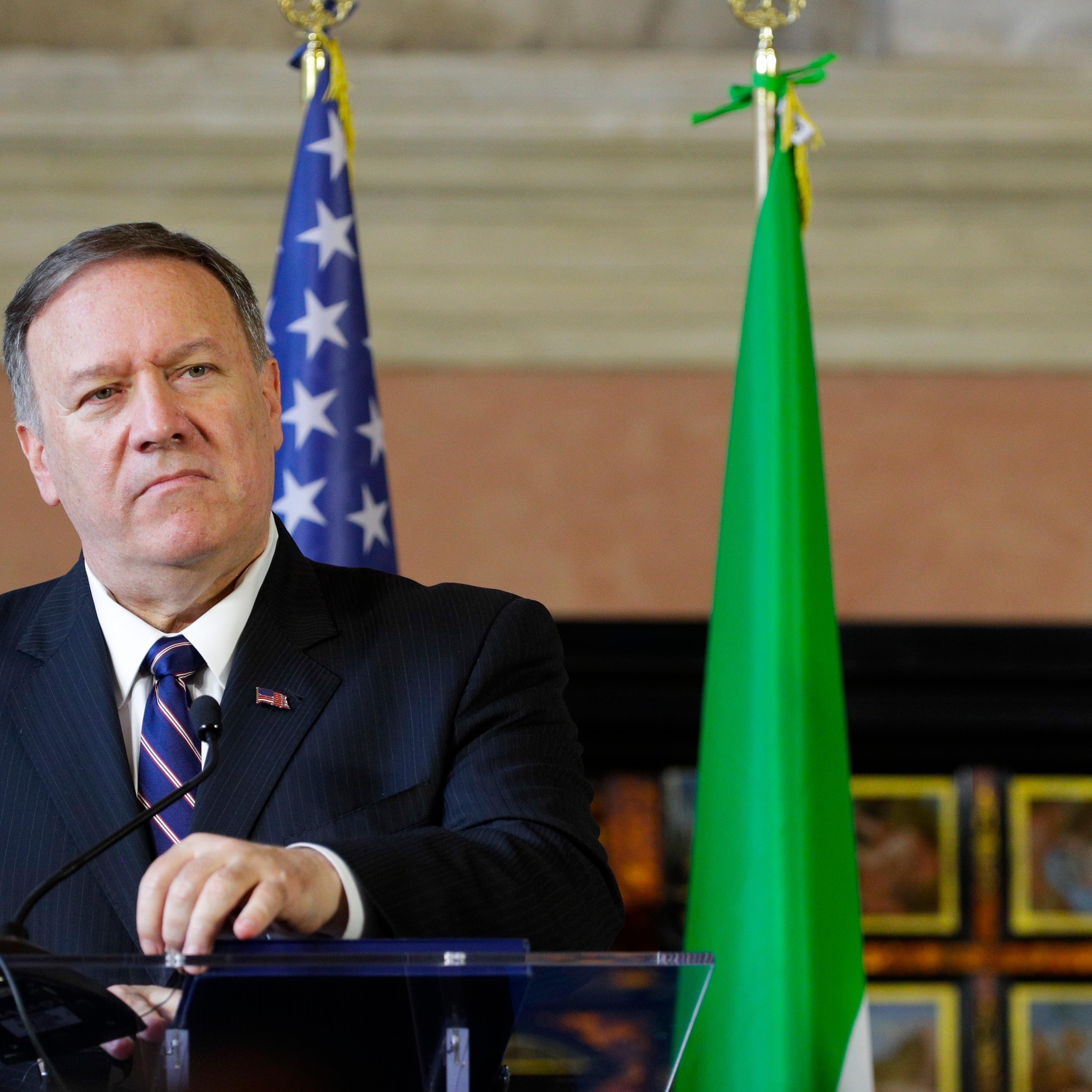 Italy United States Pompeo