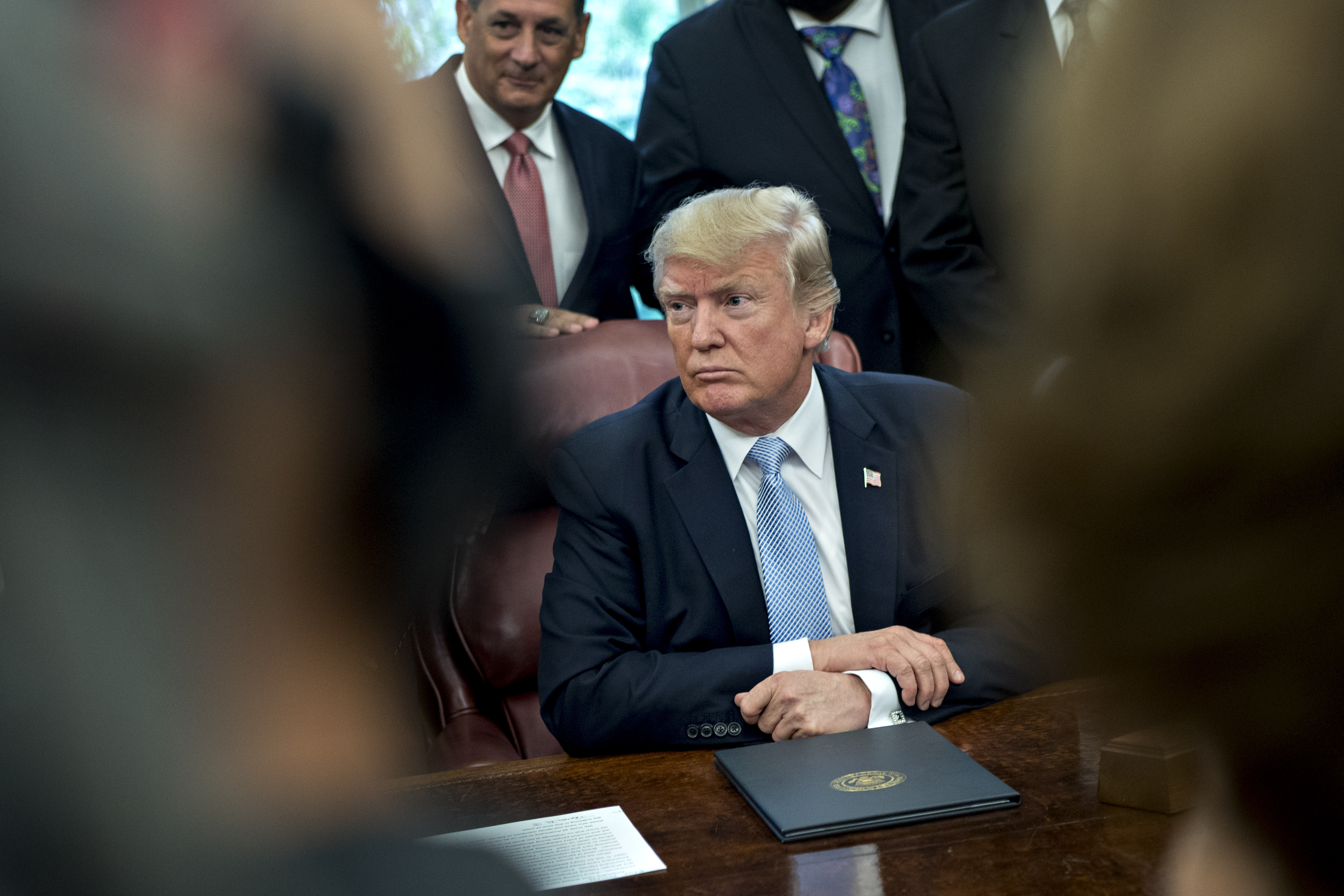 President Trump Declares Sunday A National Day Of Prayer For Hurricane Harvey Victims
