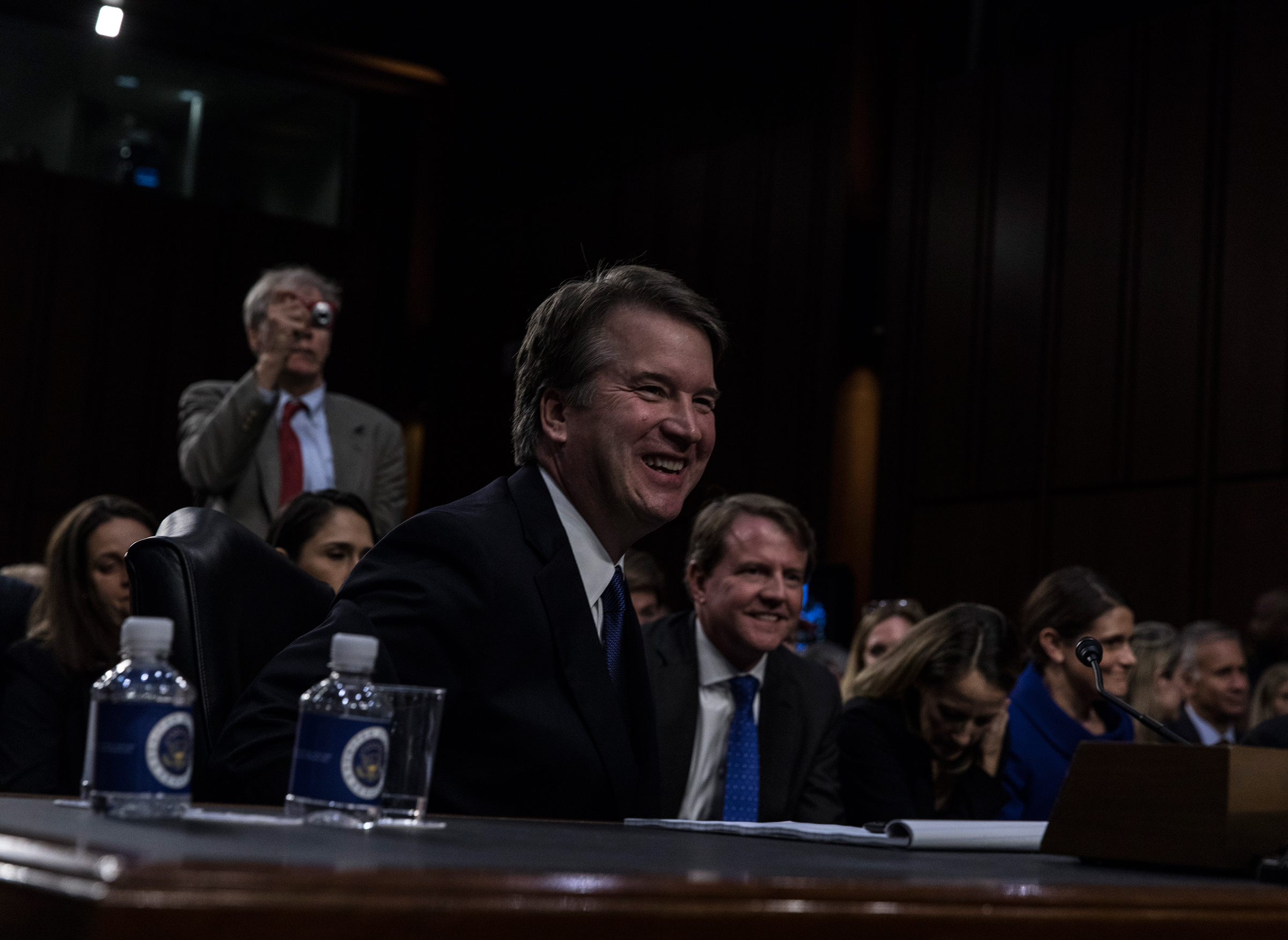 Supreme Court nominee Judge Brett Kavanaugh appears before the Senate Judiciary Committee during his Supreme Court confirmation hearing on Capitol Hill, September 4, 2018 in Washington, DC. 