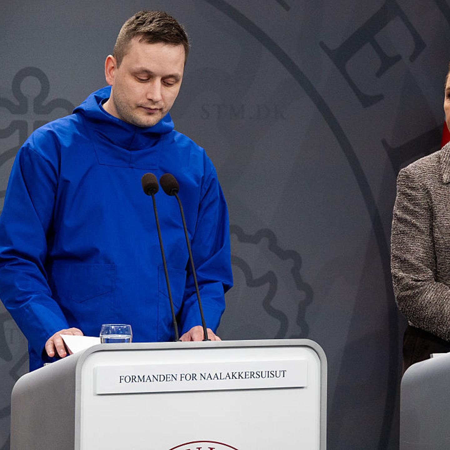 Press Conference With The Prime Minister And The Chairman Of The Naalakkersuisut