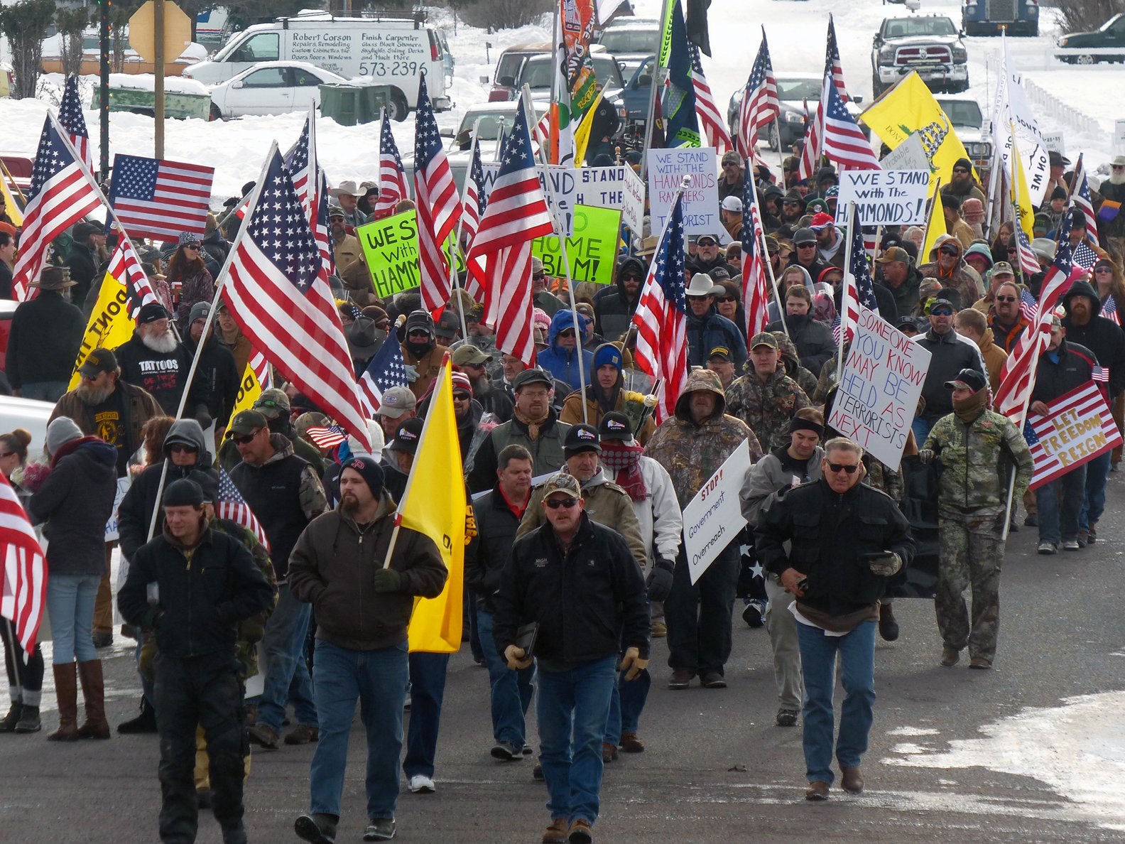 Ranching Standoff Protest