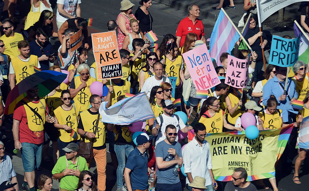 HUNGARY-GAYS-RIGHTS-PARADE