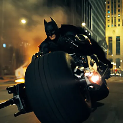 Christian Bale in <i>The Dark Knight</i>