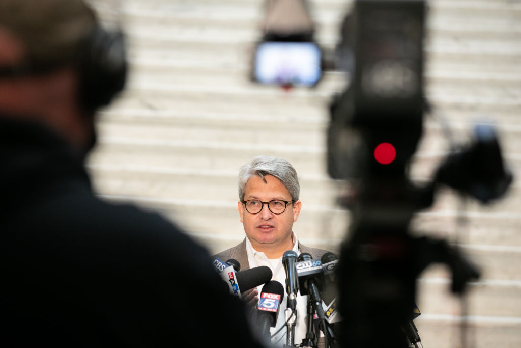 Georgia's Secretary Of State Holds News Conference On Election Ballot Count