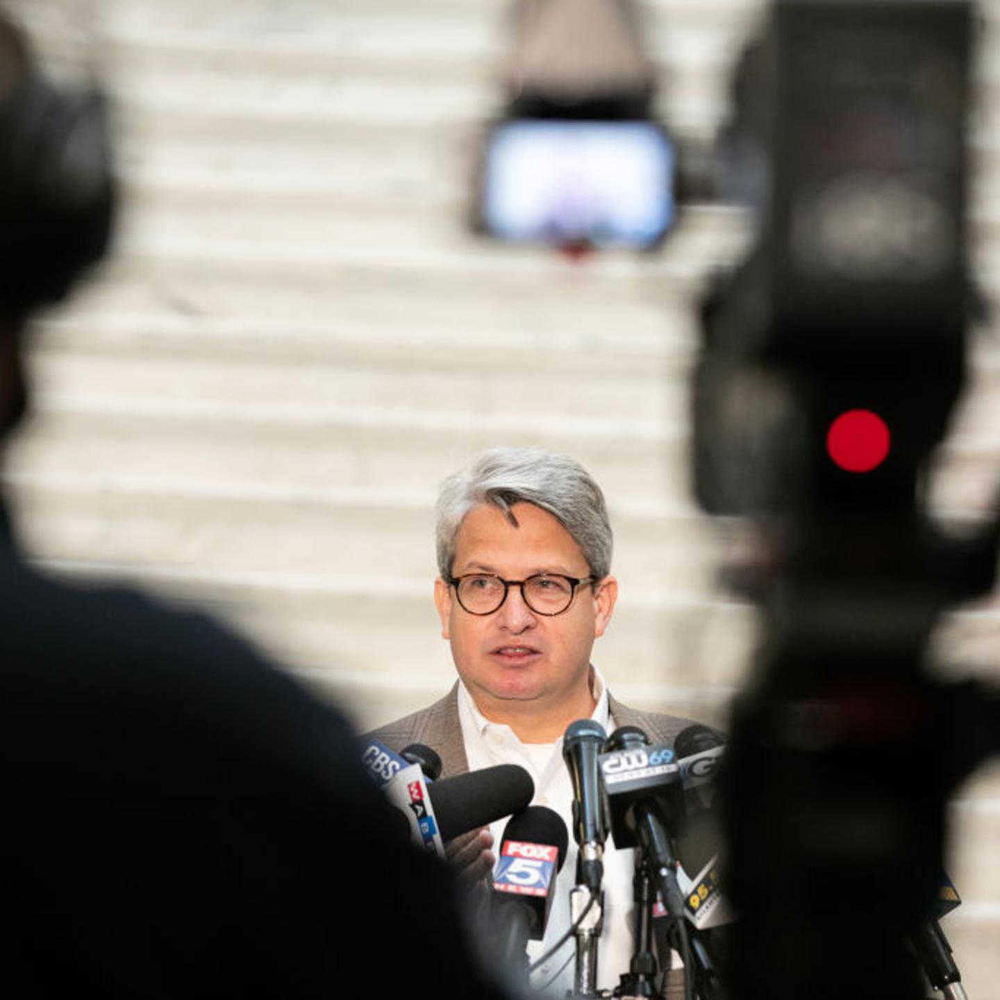 Georgia's Secretary Of State Holds News Conference On Election Ballot Count