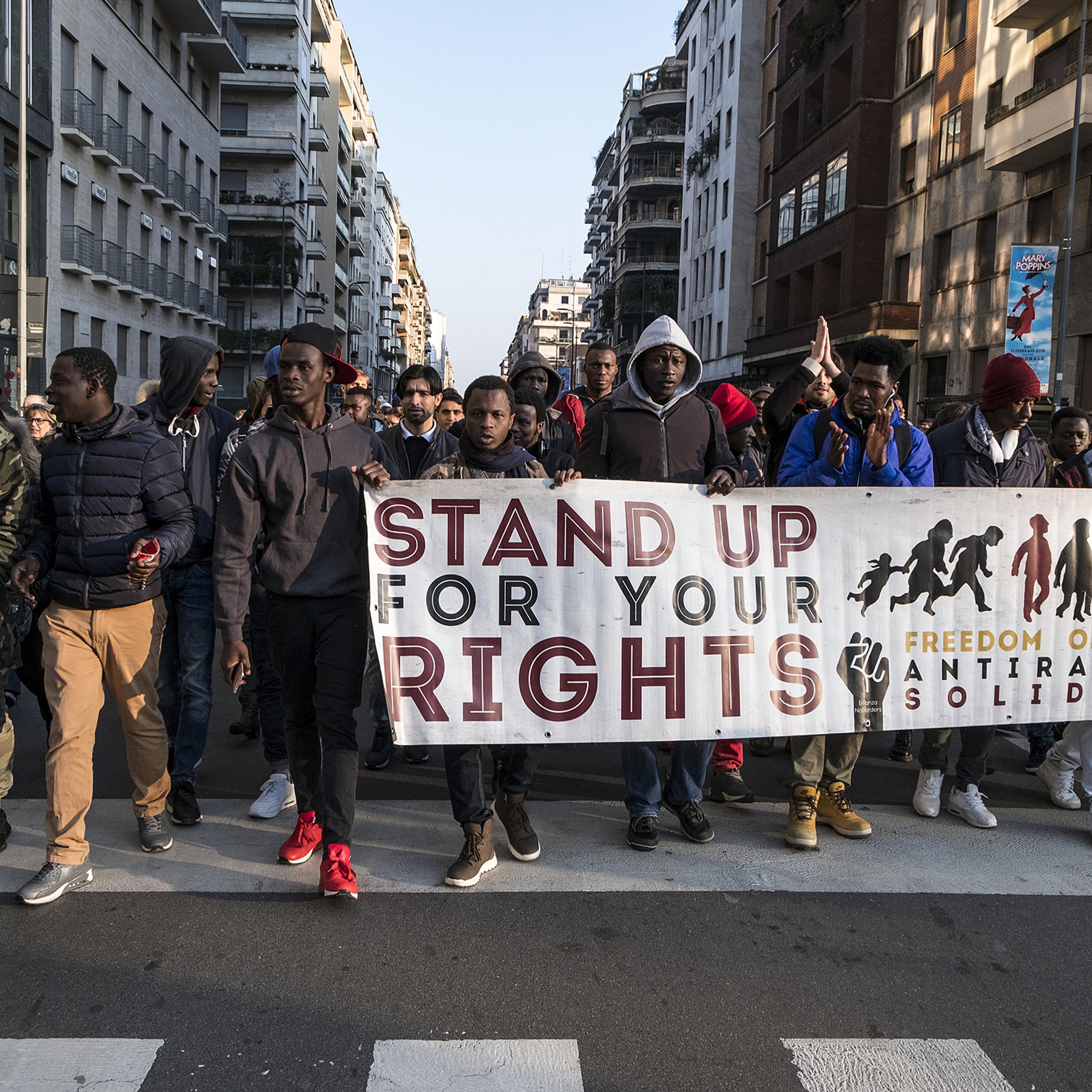 After the attempted massacre by a new fascist in Macerata,