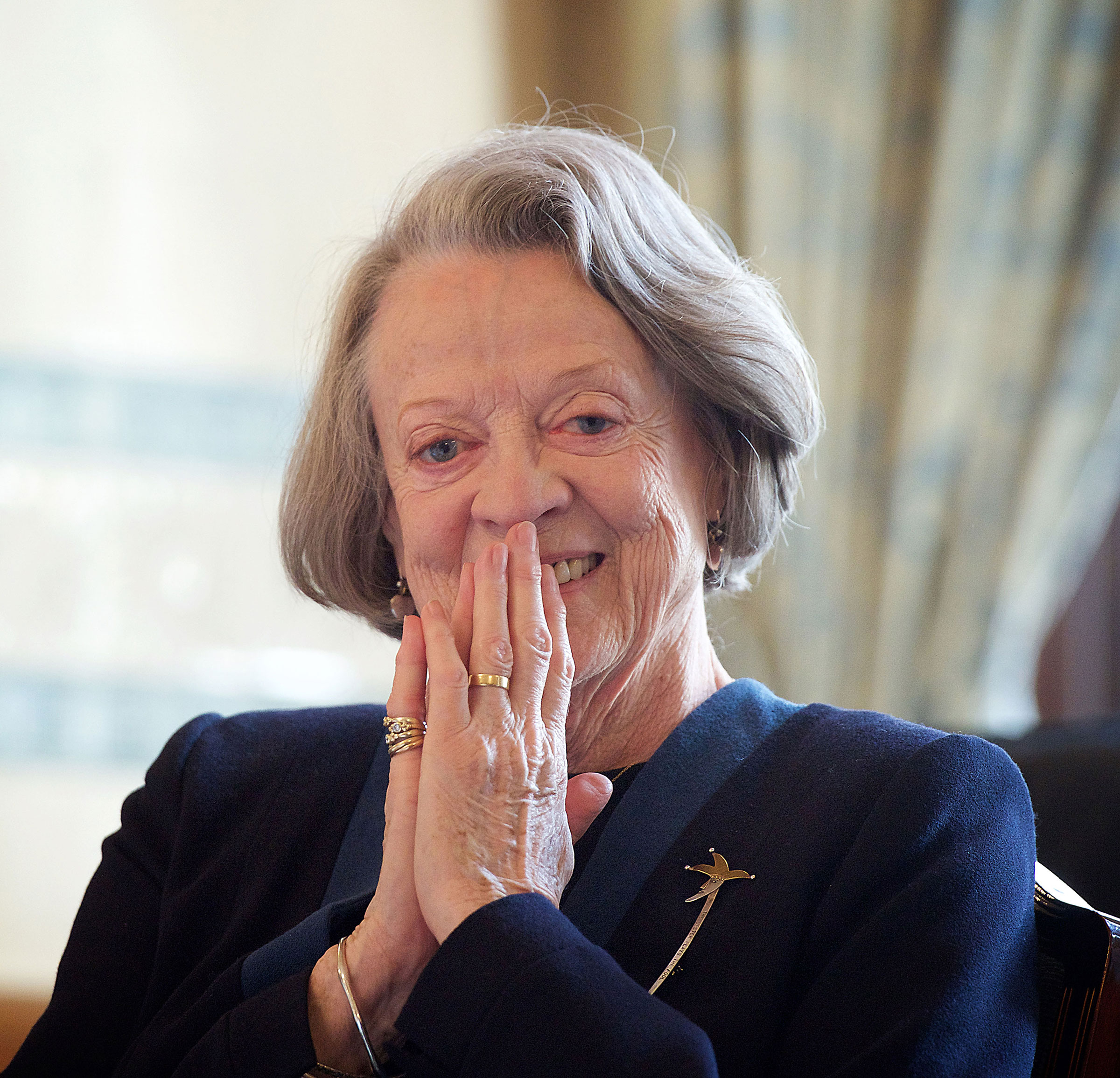 Dame Maggie Smith, 2015.