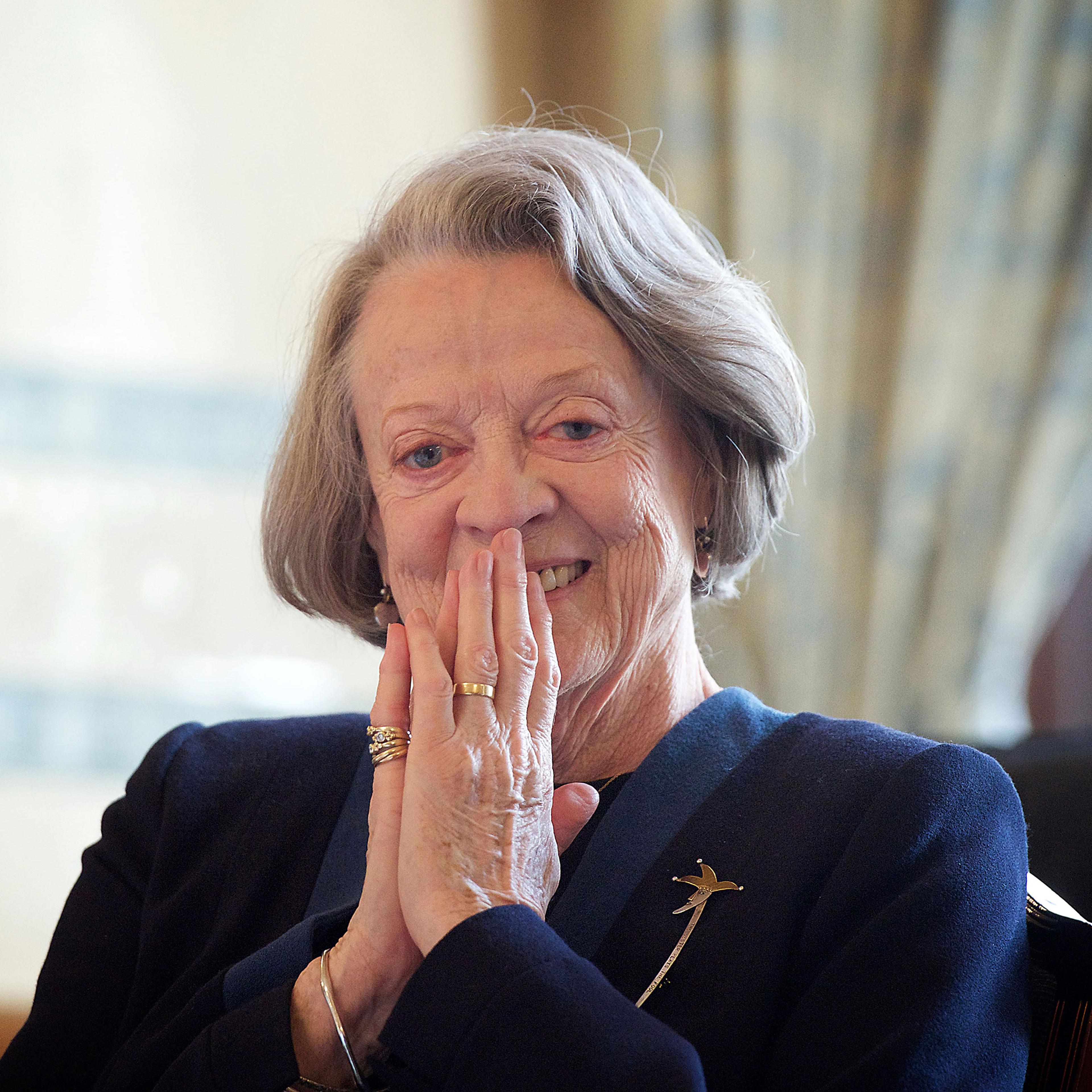 Dame Maggie Smith, 2015.