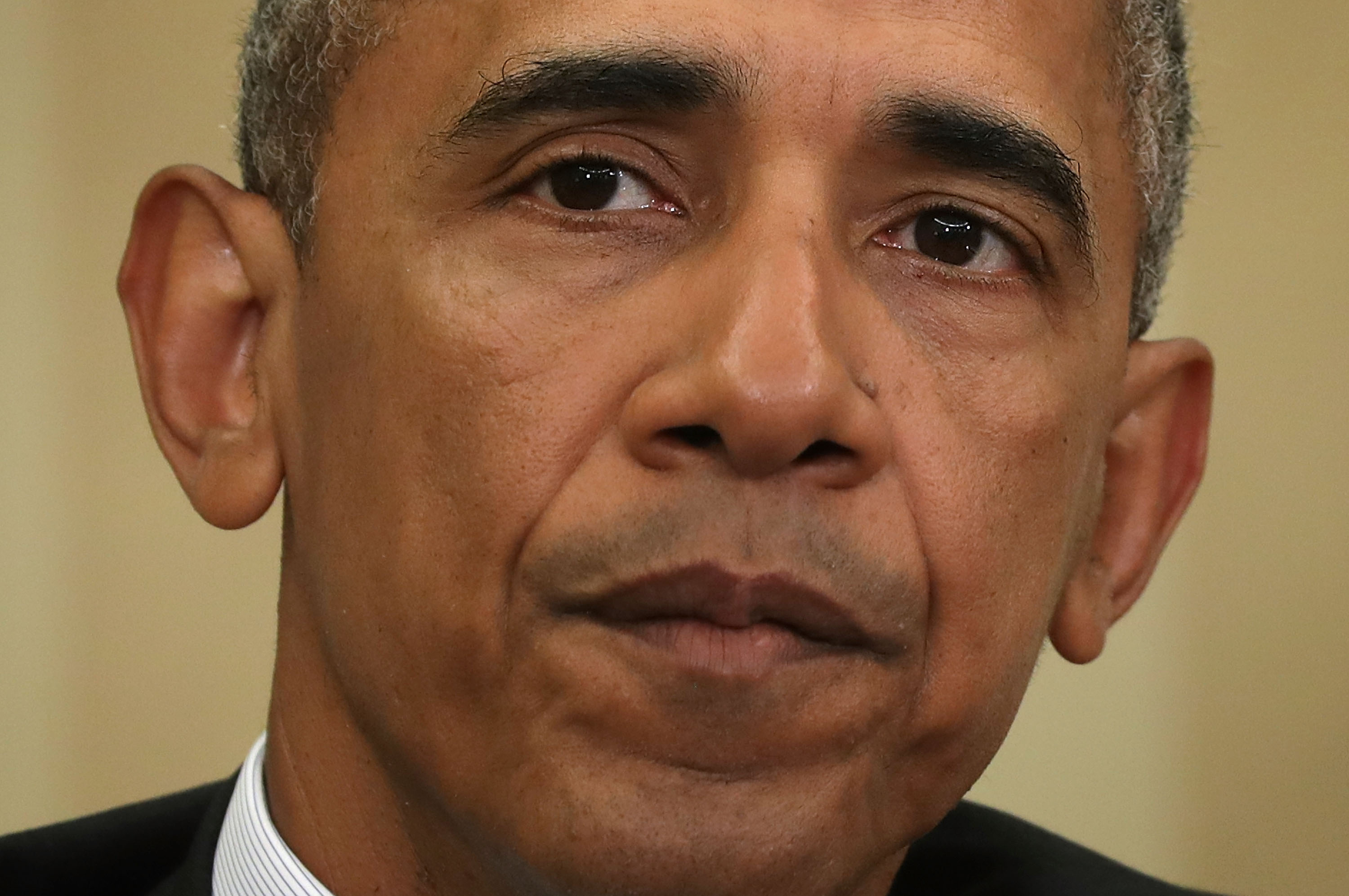 Obama And Biden Meet With National Security Leaders At The White House
