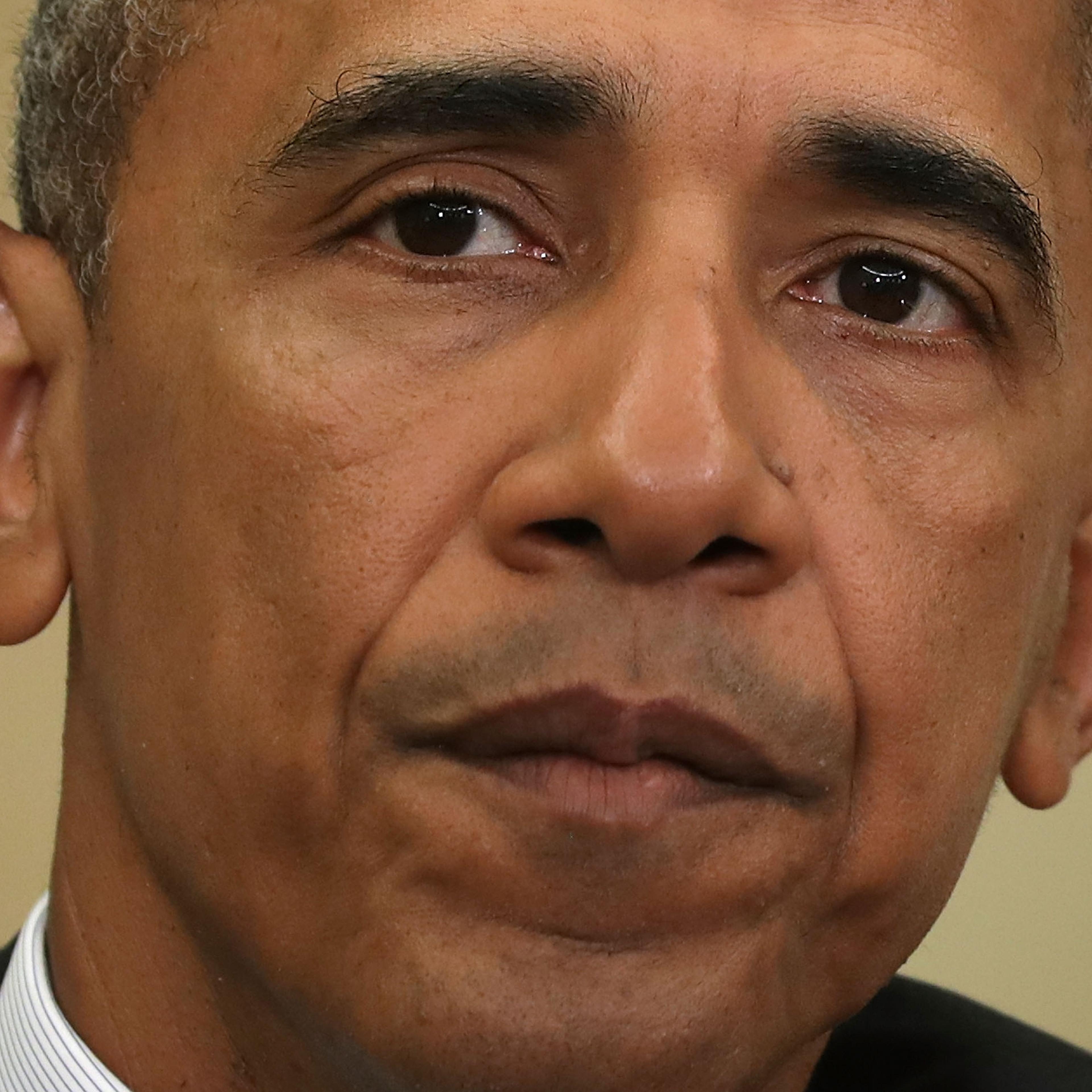 Obama And Biden Meet With National Security Leaders At The White House