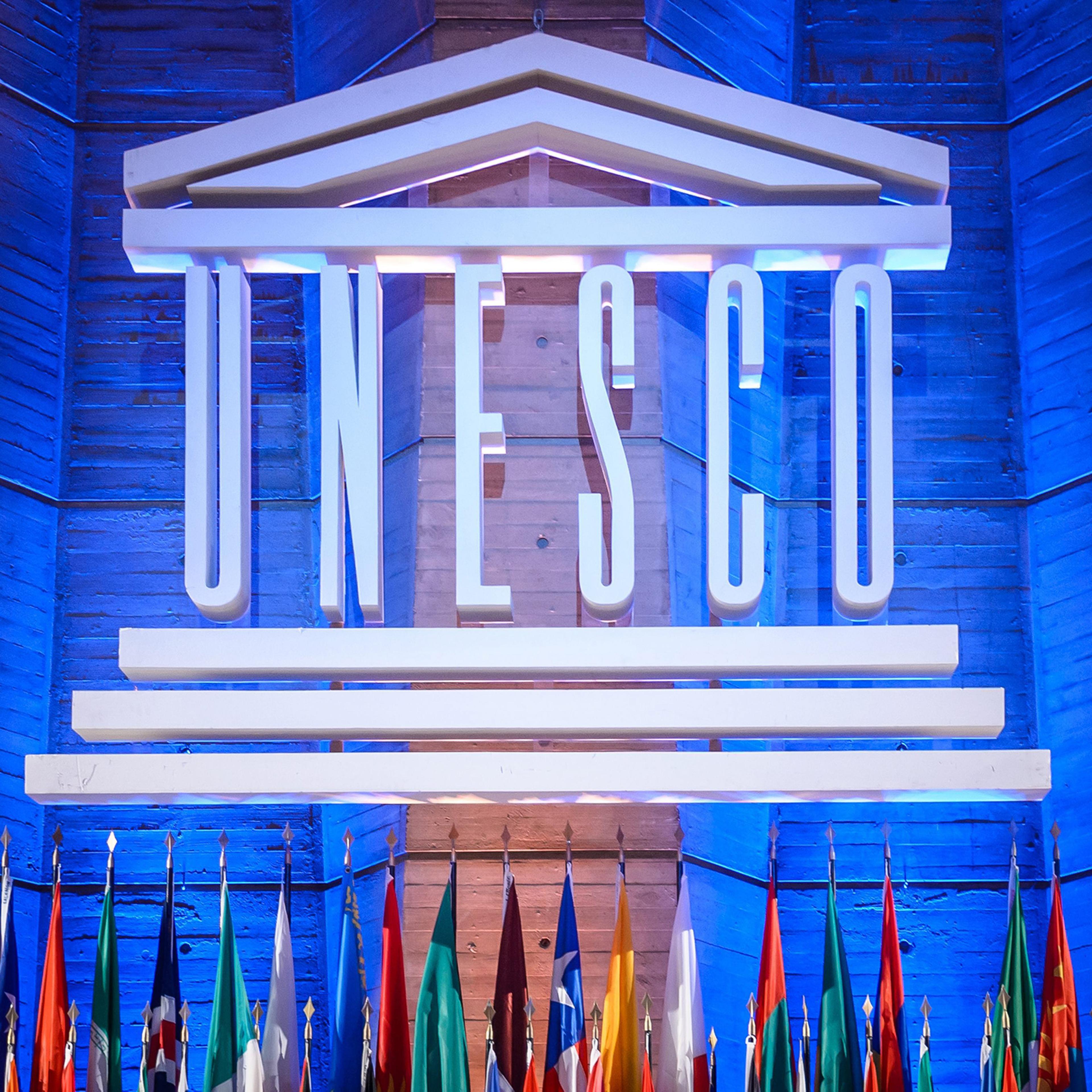 The United Nations Educational Scientific and Cultural Organization Headquarters in Paris, Nov. 9, 2015 during the 38th Session of the Unesco General Conference.