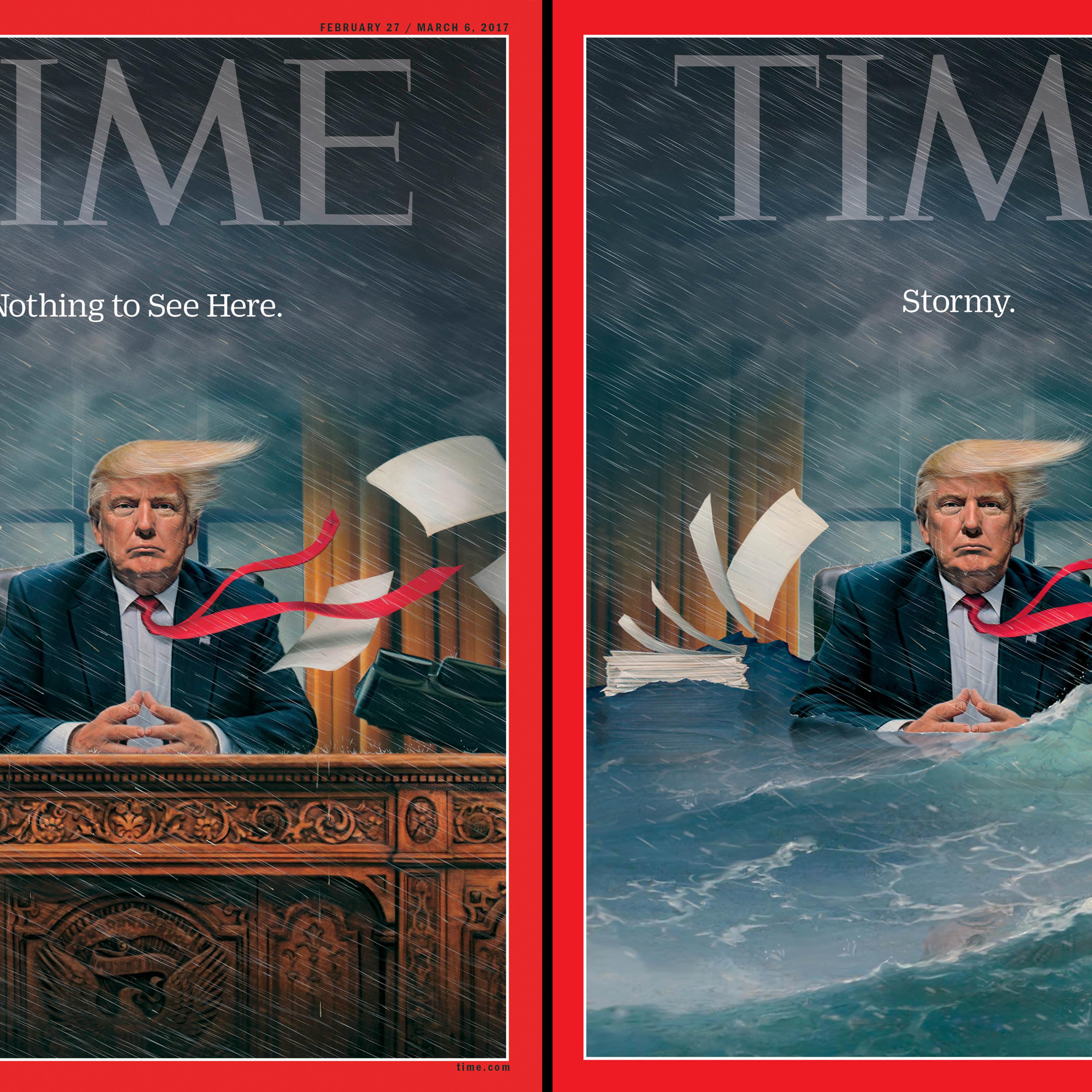 Trump Storm covers