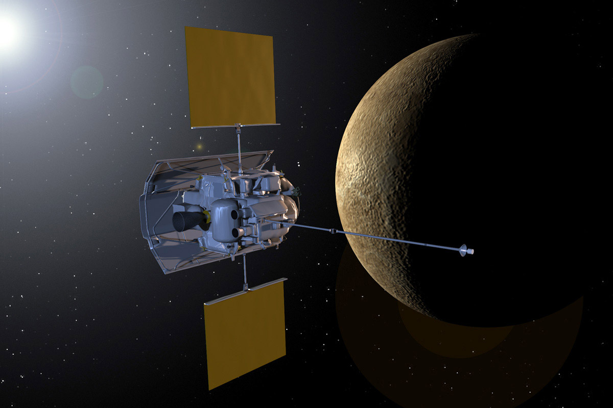 NASA MESSENGER Mercury crash