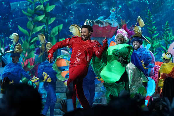 Shaggy as Sebastian in ABC's 'The Little Mermaid Live!'