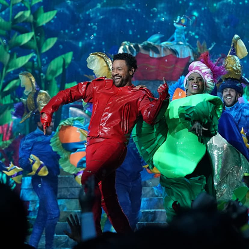 Shaggy as Sebastian in ABC's 'The Little Mermaid Live!'