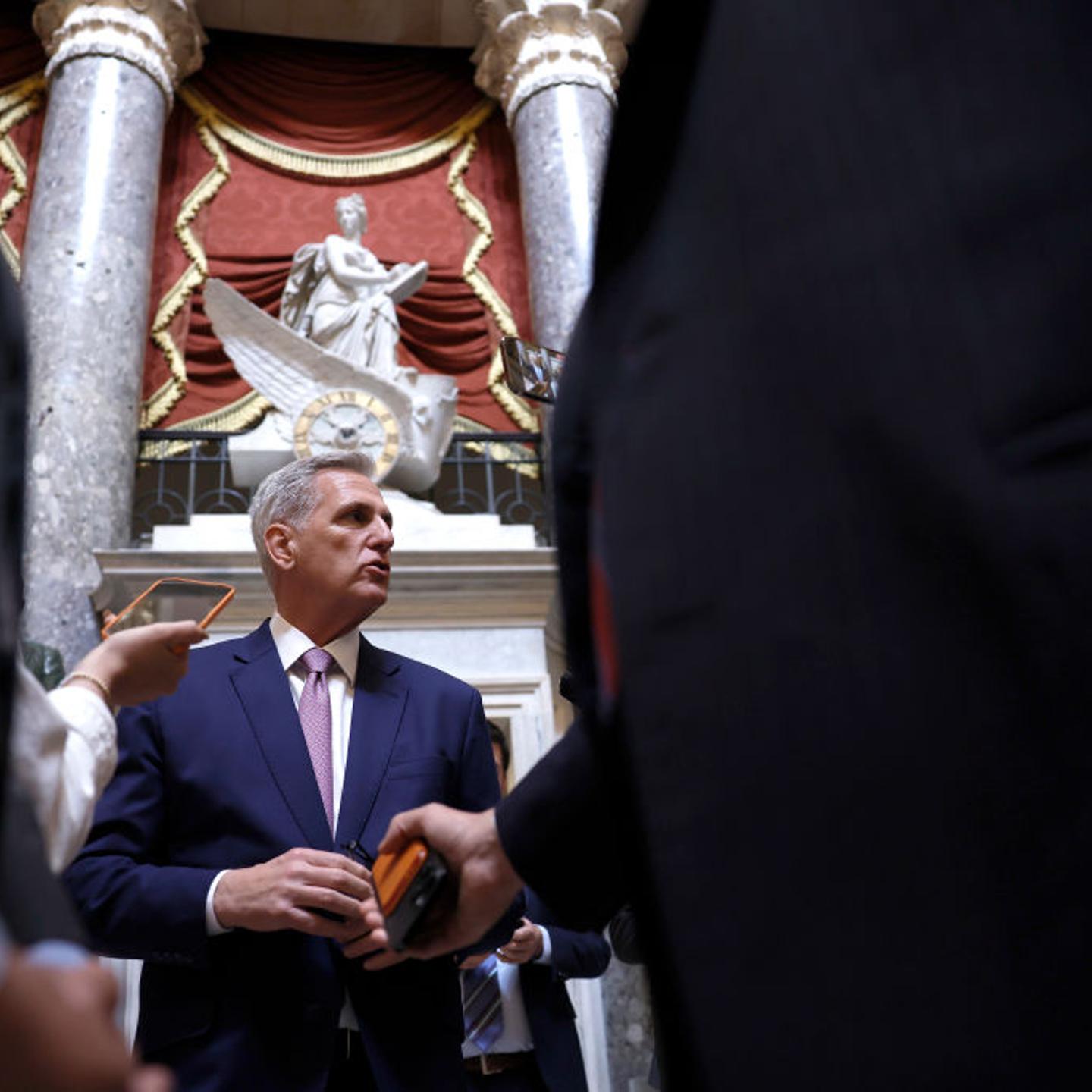 House Lawmakers Work On Capitol Hill