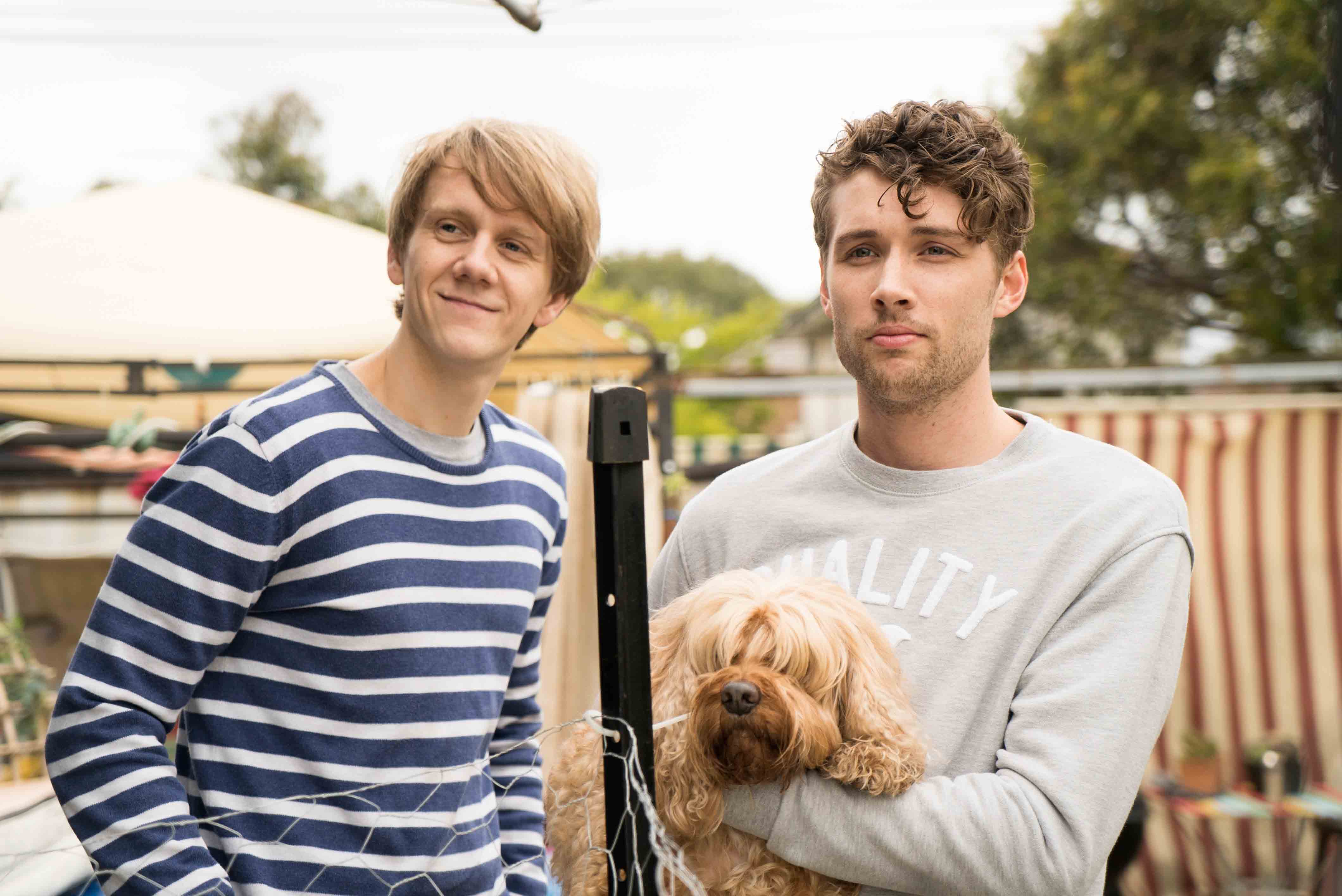 Josh Thomas and Keegan Joyce of Please Like Me