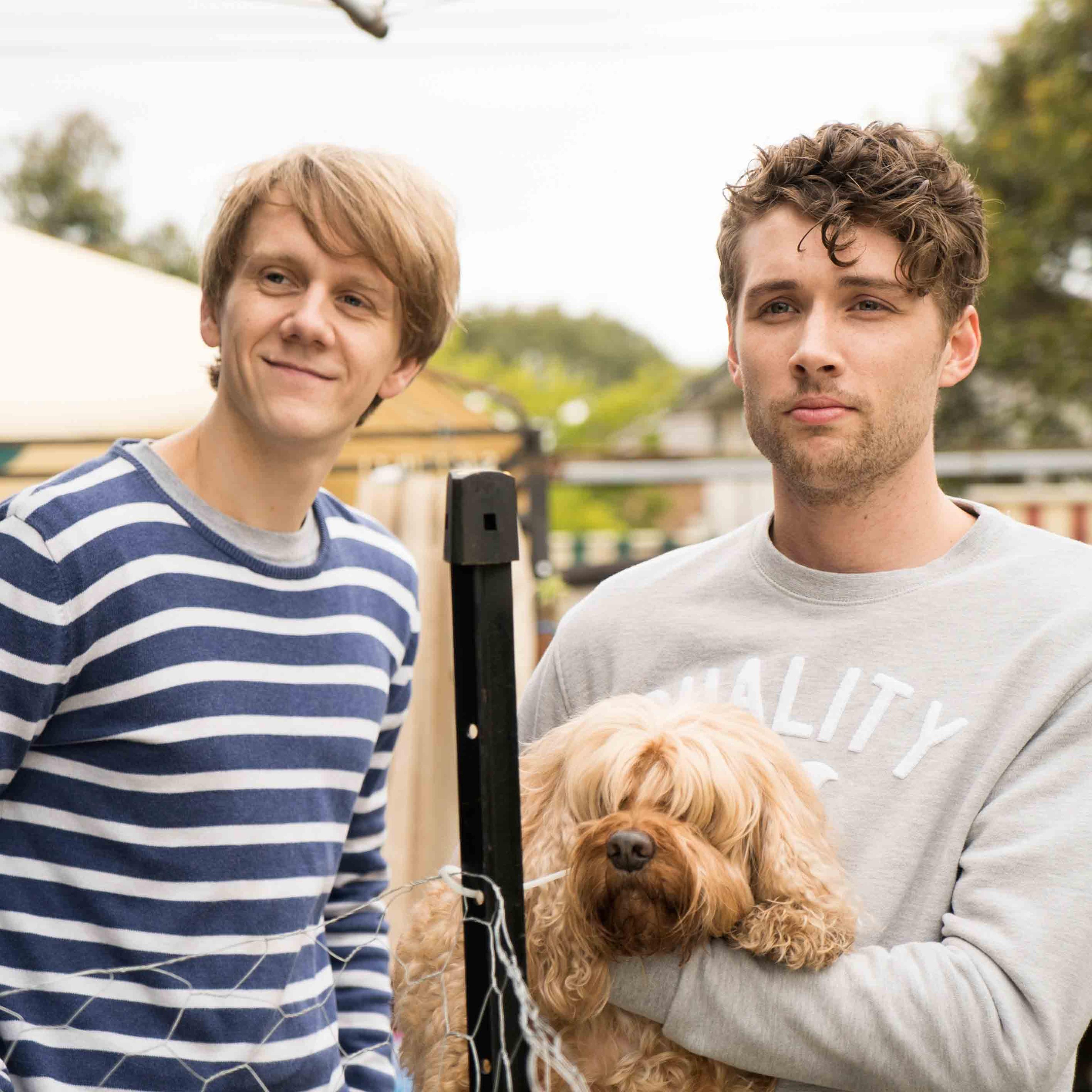 Josh Thomas and Keegan Joyce of Please Like Me