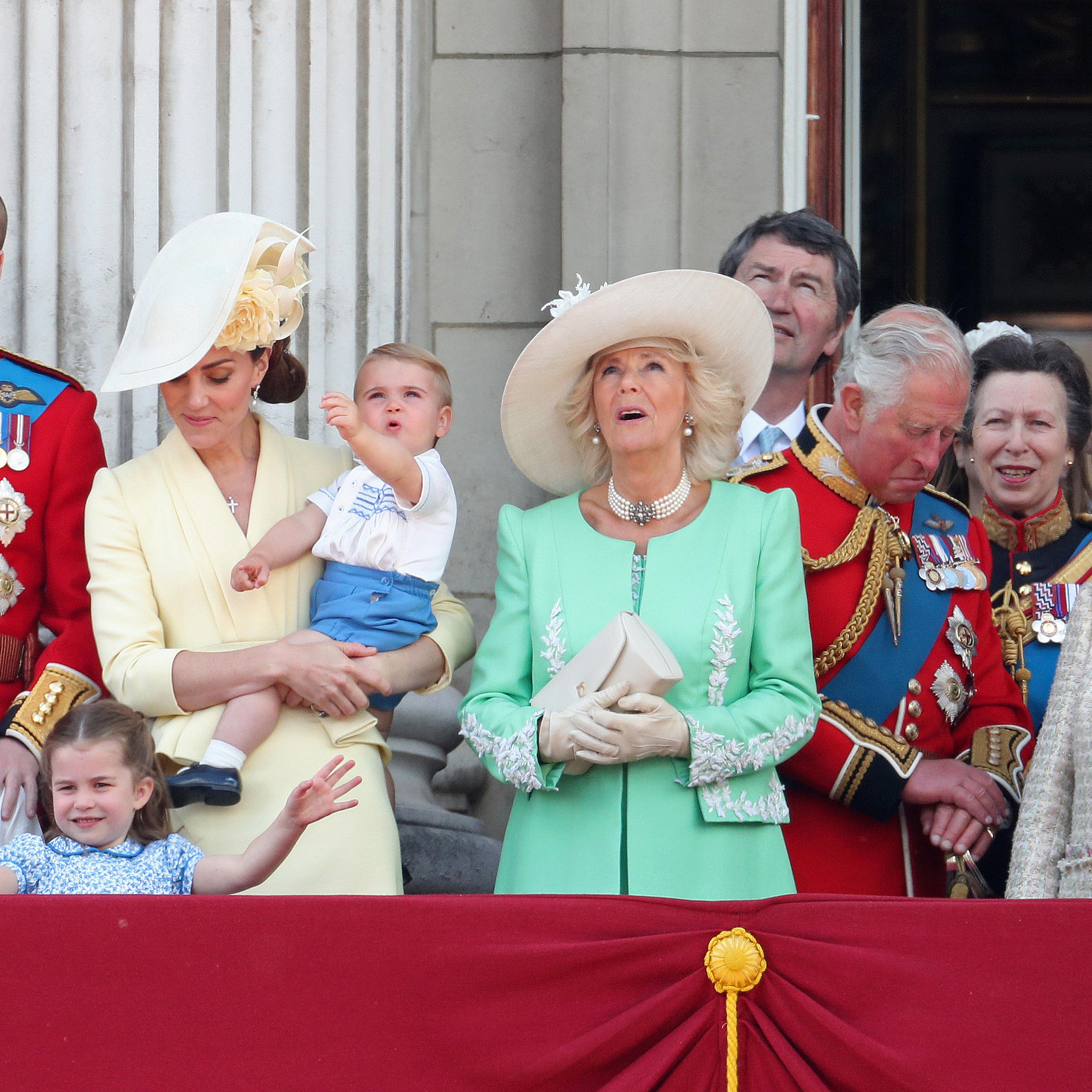 Trooping The Colour balcony 2019