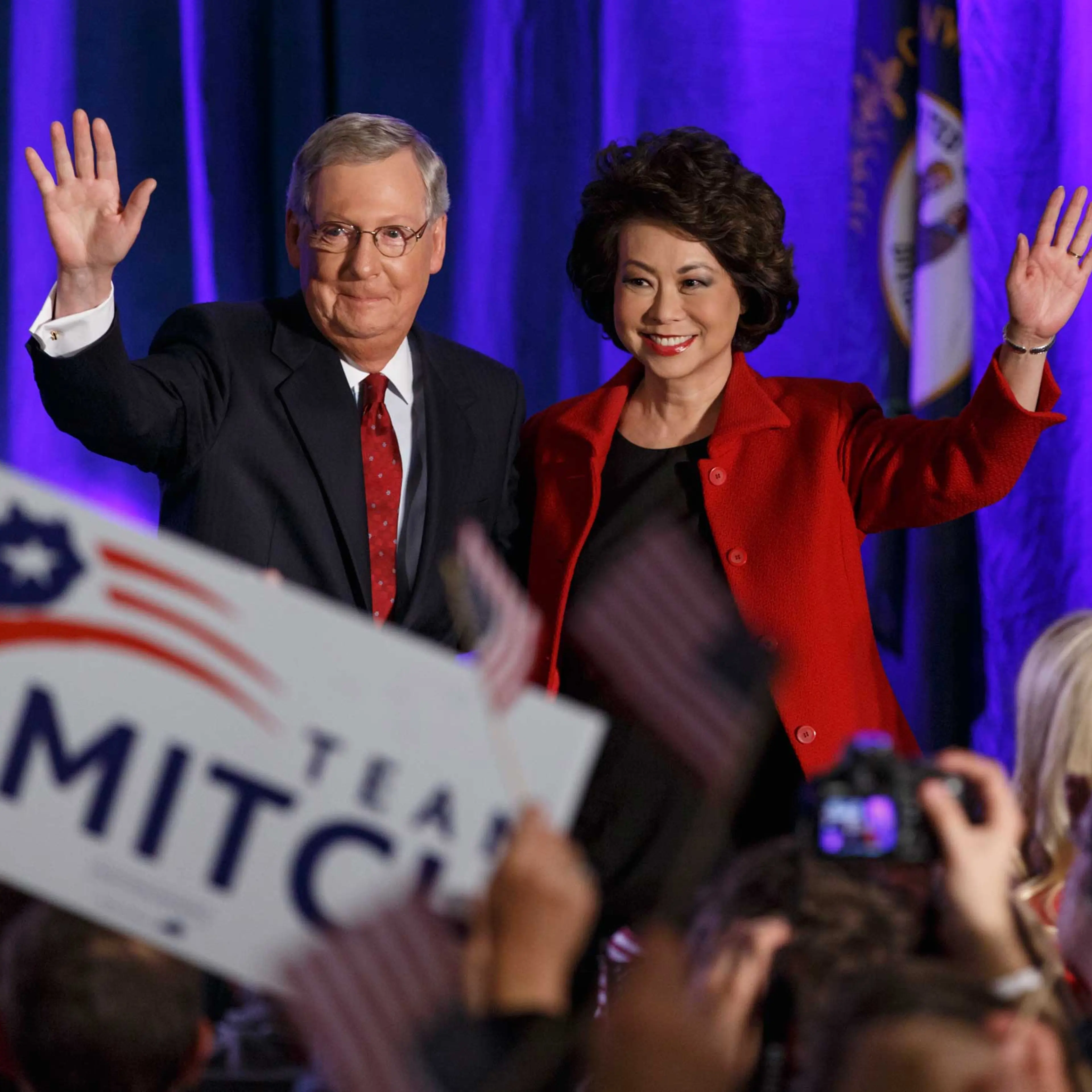 Mitch McConnell, Elaine Chao