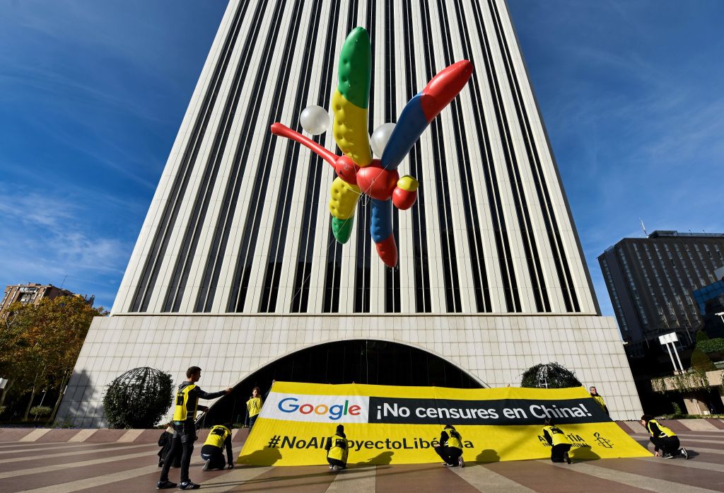 SPAIN-CHINA-GOOGLE-INTERNET-RIGHTS-AMNESTY