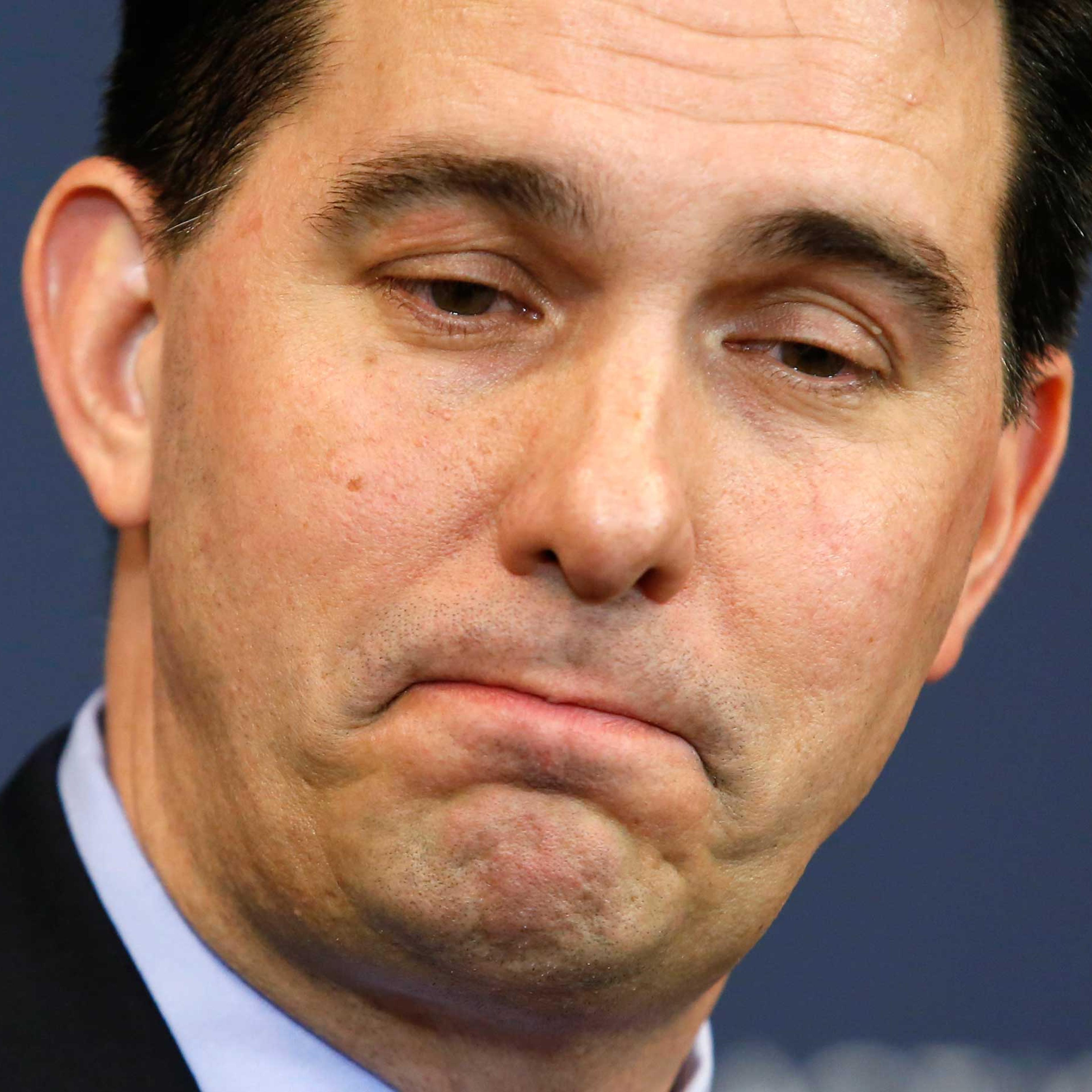 Wisconsin Governor Scott Walker participates in a panel discussion at the American Action Forum