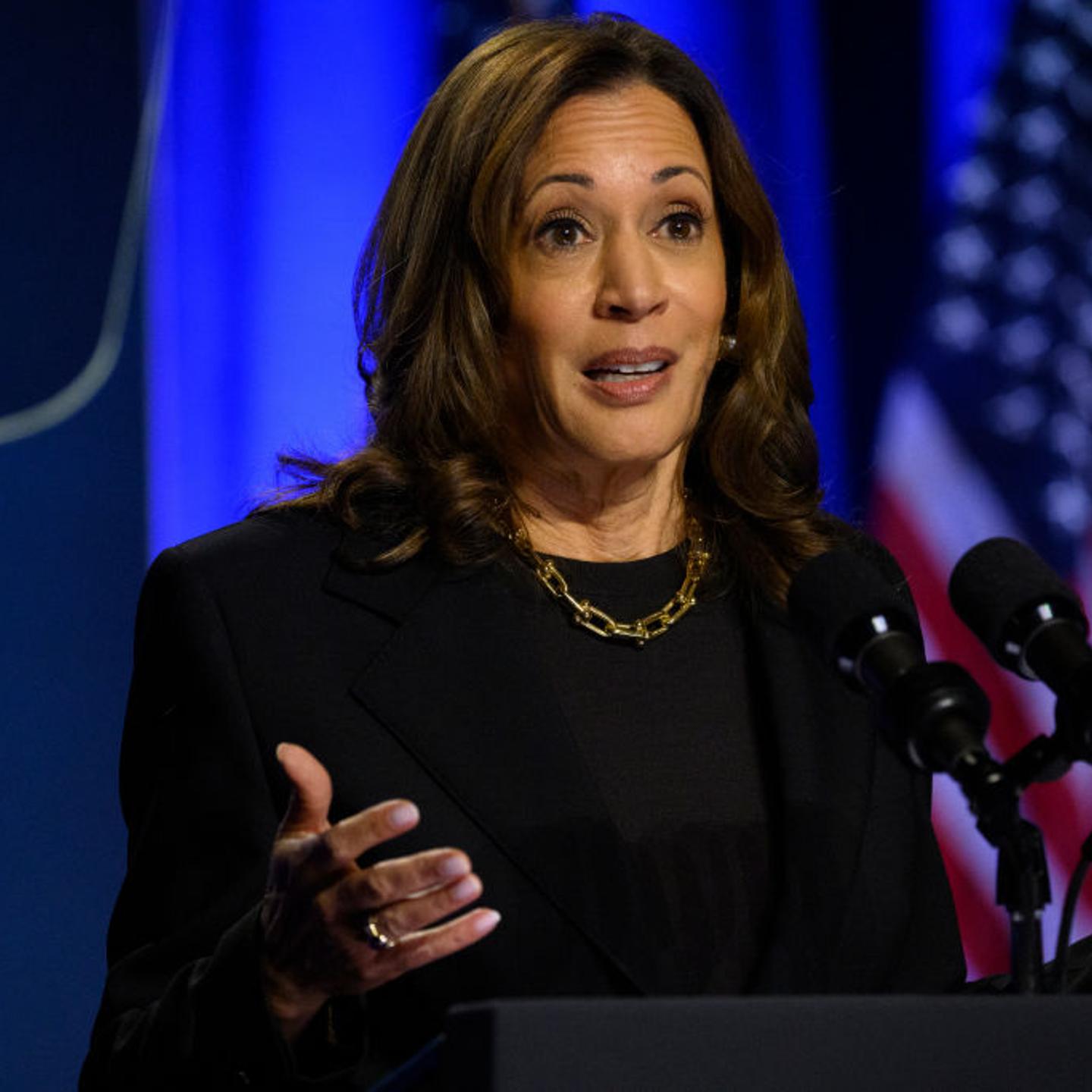 Kamala Harris Campaigns For President In Pittsburgh, Pennsylvania