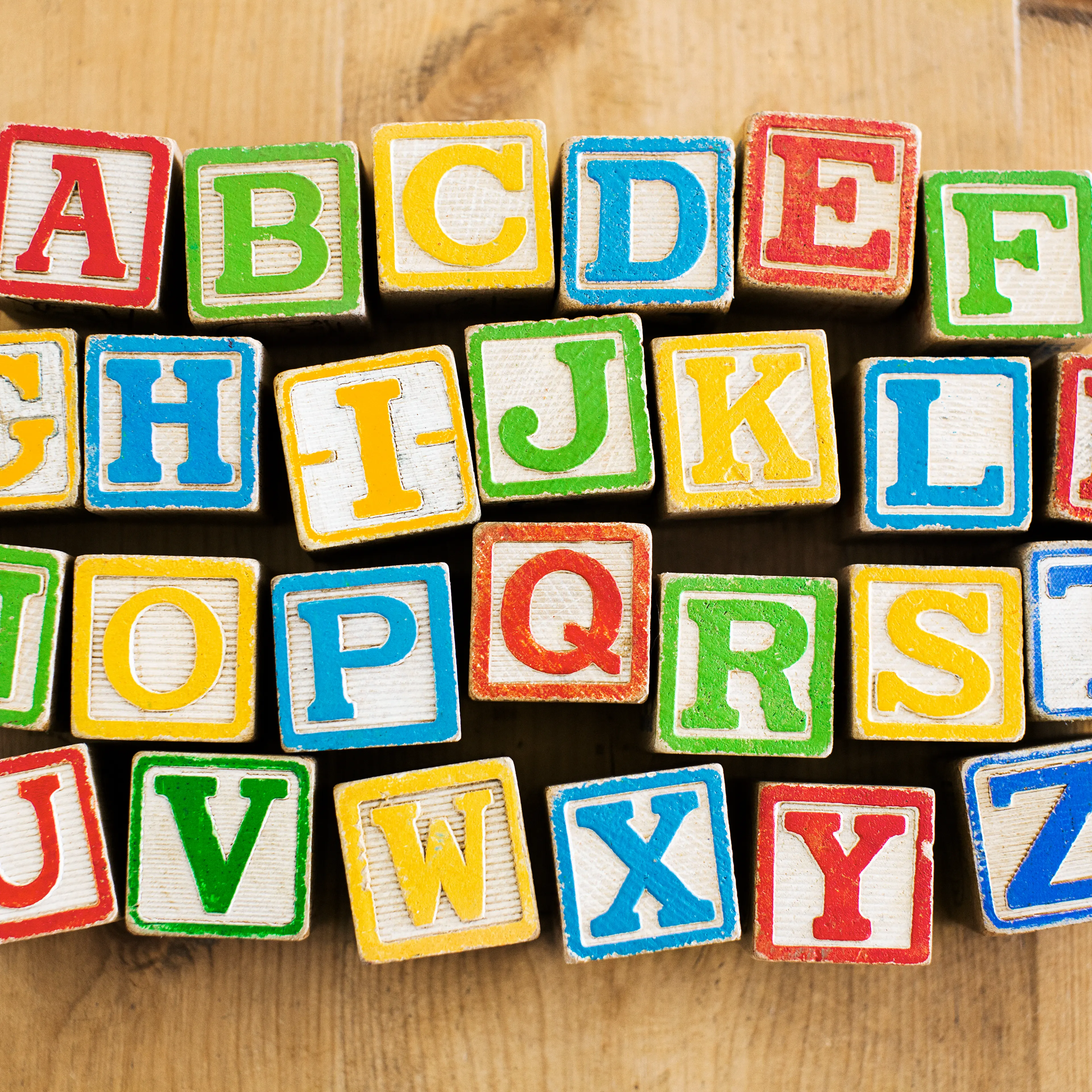 Alphabet letters